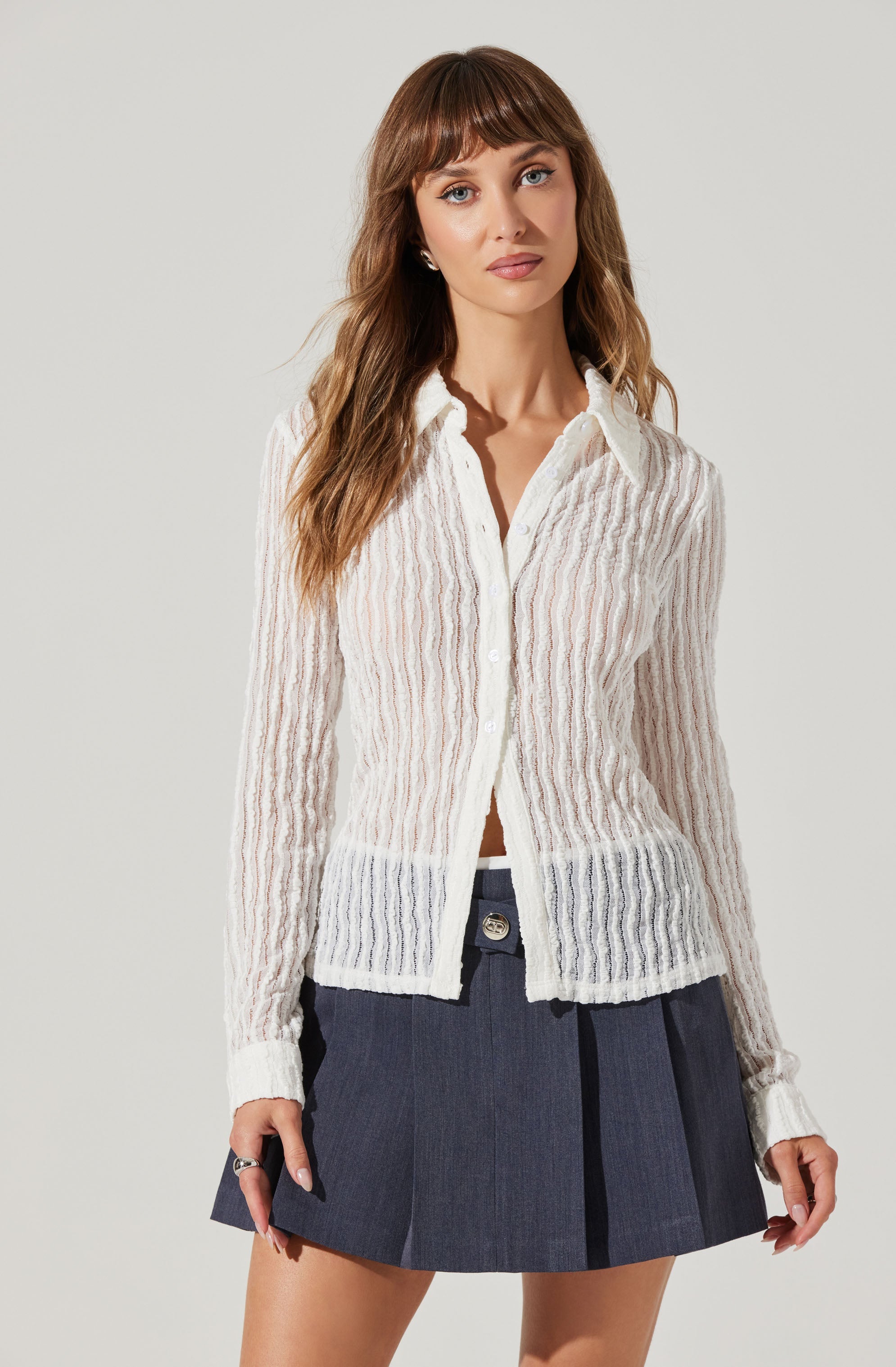 Eirwen Pleated Mini Skirt for Women - High Waist A-Line Tennis Skirt with Pockets | Perfect for Casual Wear, Workouts, and Summer Outfits