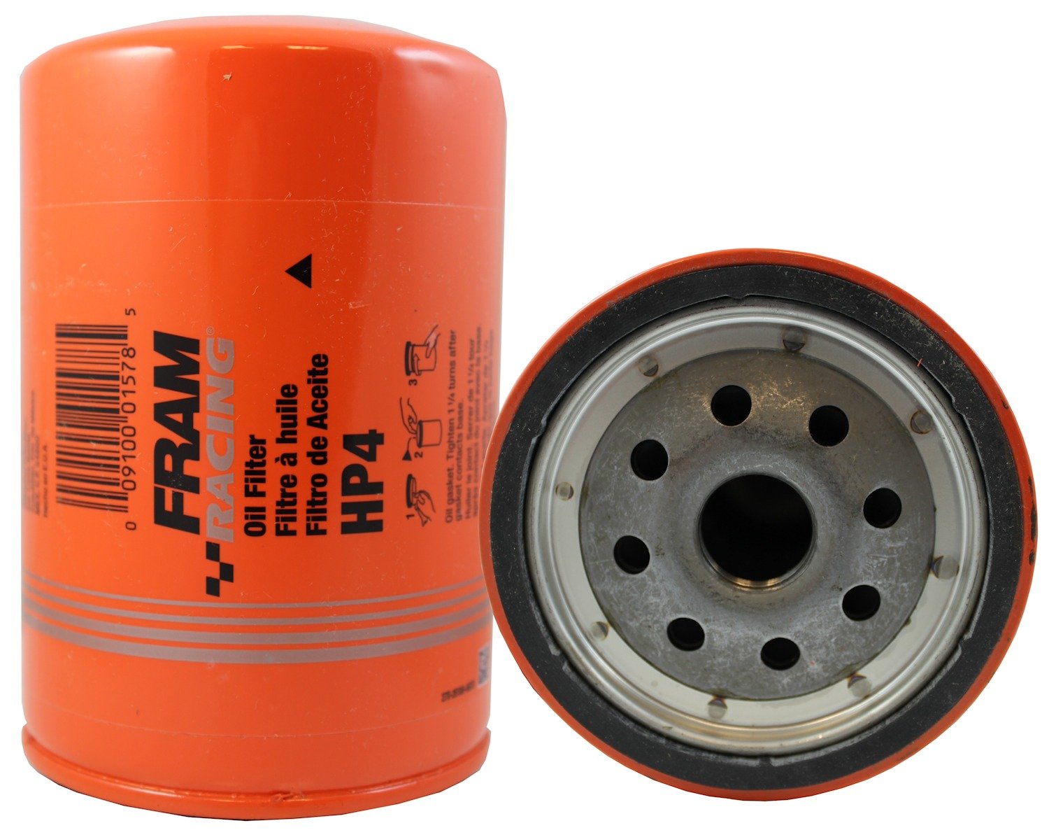 FRAM HP4 High Performance Spin-On Oil Filter for Chevrolet Silverado, GMC Sierra - Premium Engine Protection for Trucks & SUVs | Ideal for Off-Roading, Towing & Daily Commuting