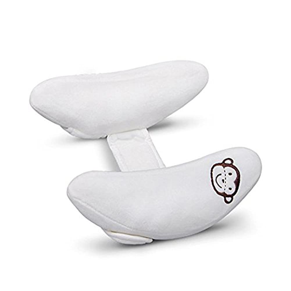 Adjustable Baby Head Support Pillow for Car Seats & Strollers - Soft Travel Headrest for Newborns & Infants - Perfect for Car Rides, Stroller Walks & Airplane Travel
