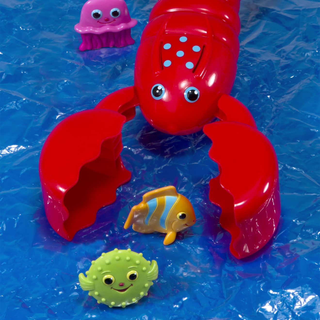 Louie Lobster Claw Catcher Pool Toy - Fun Water Game for Kids & Adults - Perfect for Pool Parties, Beach Days & Summer Fun