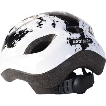 Strider Youth Splash Bicycle Helmet - Medium Size for Kids Ages 5-9 | Lightweight & Adjustable Bike Helmet for Boys & Girls | Perfect for Cycling, Scooter Riding & Outdoor Adventures