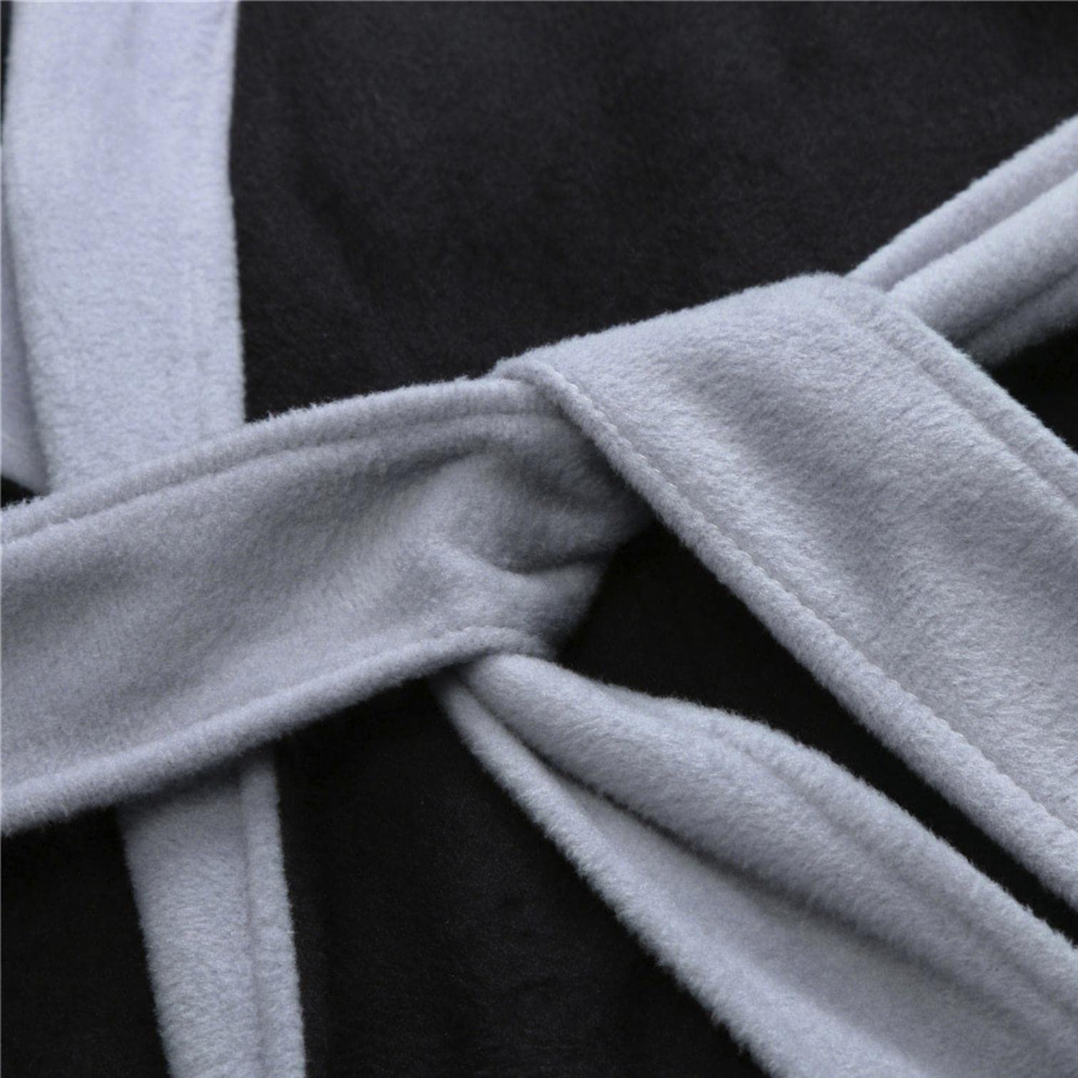 Men's Big & Tall Luxury Turkish Cotton Waffle Robe - Lightweight Fleece Plush Hooded Bathrobe for Spa, Hotel & Home Relaxation