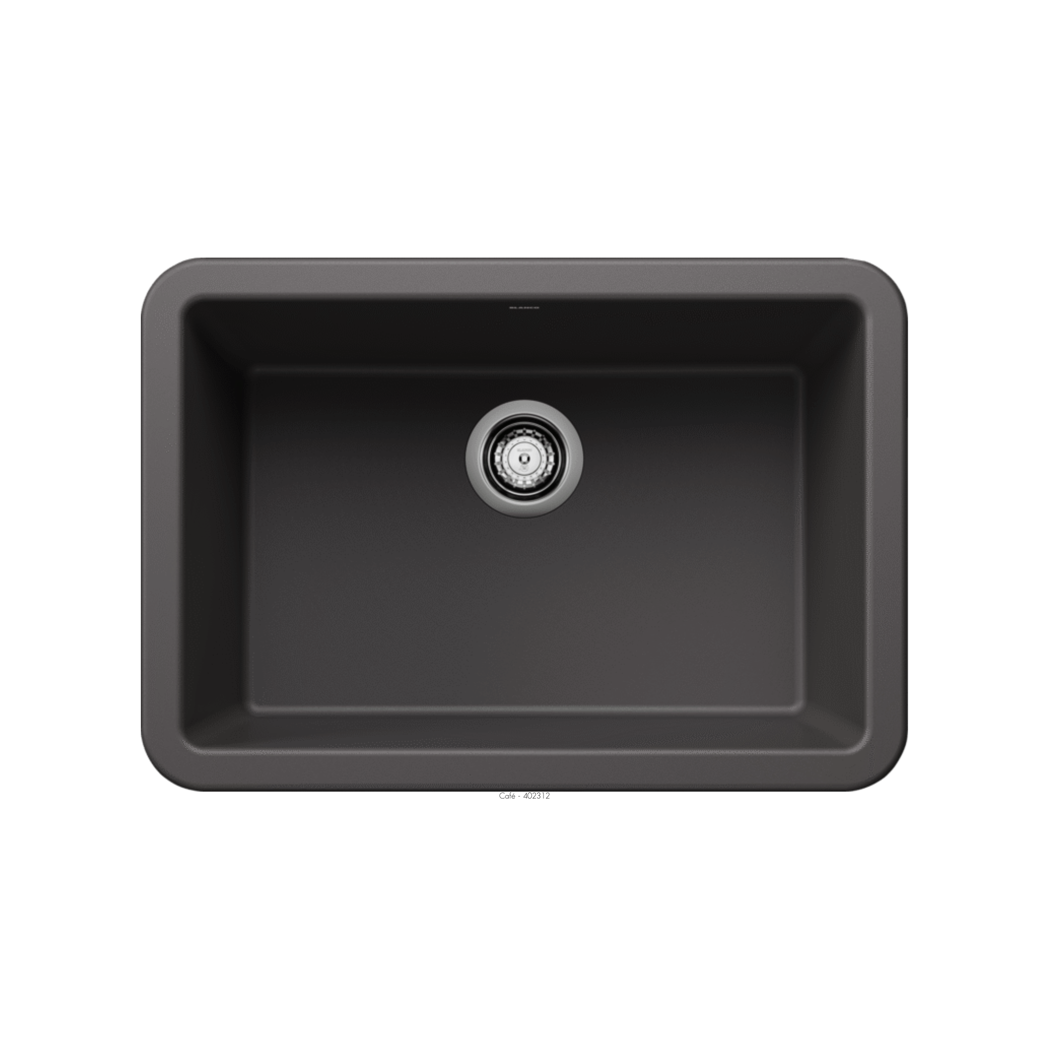Blanco Ikon 27-Inch Apron Front Single Bowl SILGRANIT Kitchen Sink - Durable & Stylish for Modern Farmhouse & Contemporary Kitchens