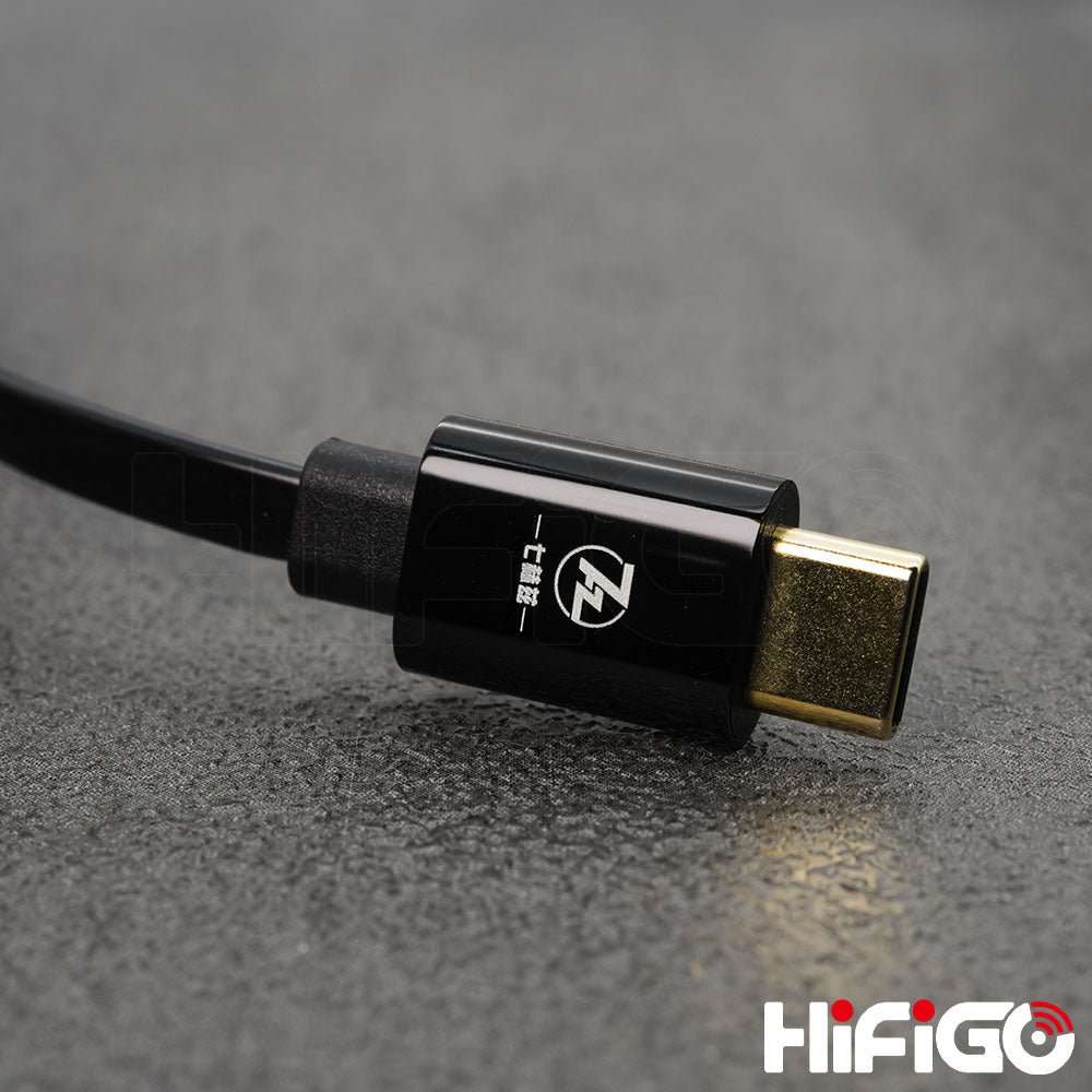 7HZ Sevenhertz 71 USB DAC AMP - HiFi USB C to 3.5mm Headphone Amplifier with Digital Audio Converter - Perfect for Smartphones, Laptops & Gaming Consoles