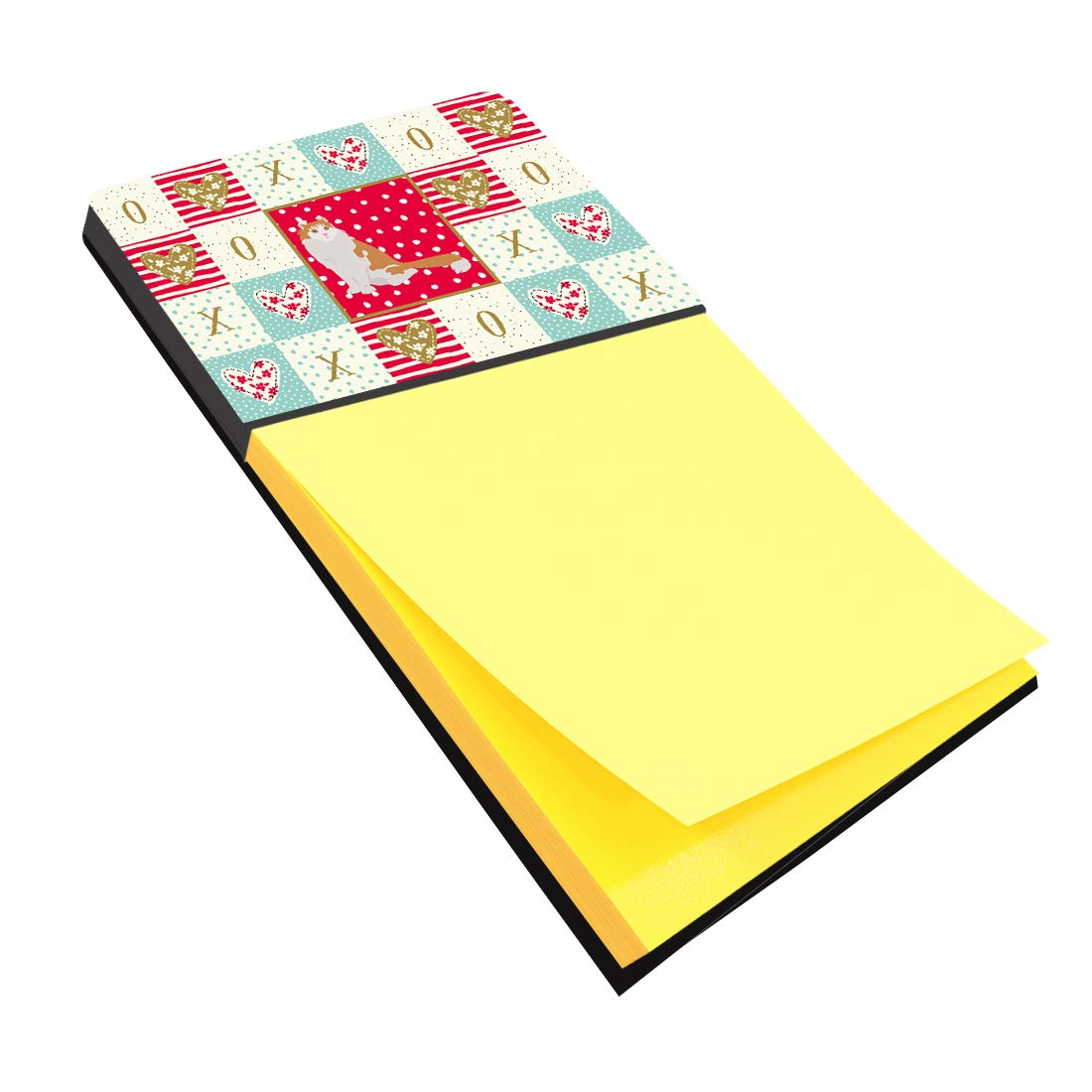 American Curl Cat Shaped Sticky Note Holder - Cute Office Desk Organizer for Notes & Memos - Perfect Gift for Cat Lovers & Stationery Enthusiasts