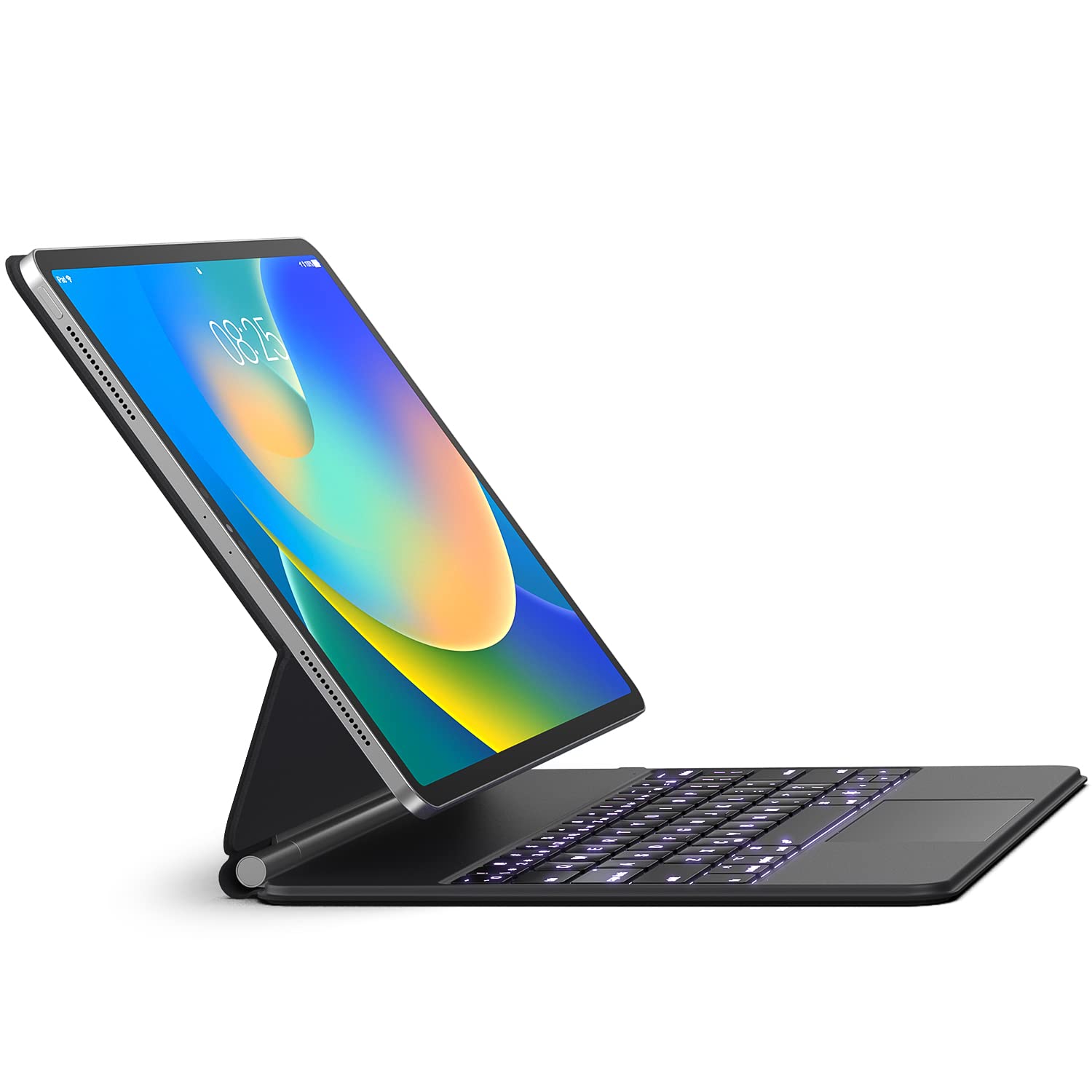 Magnetic Keyboard Case for iPad Air 13 (M3 2025 / M2 2024) & iPad Pro 12.9 inch 6th/5th/4th/3rd Gen - Slim Magic-Style Detachable Keyboard with Multi-Touch Trackpad & Floating Stand - Perfect for Work, Travel, and Home Office Use