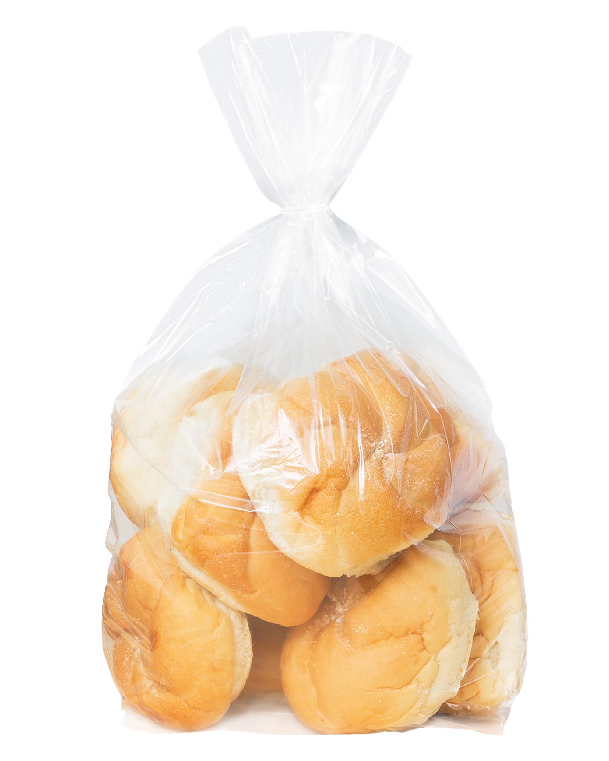 APQ Clear Gusseted Poly Bags 12x8x30 Inches - 1000 Pack of 1 Mil Thick Open Top Plastic Bags for Packaging Cookies, Popcorn, Candies & Homemade Bread - Perfect for Bakery, Party Favors & Retail Display