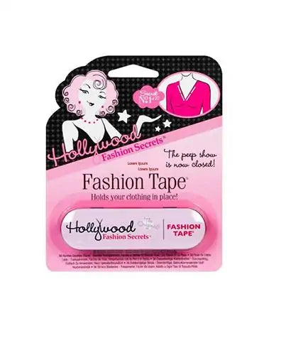 Fashion Tape for Clothes - 36 Count Double-Sided Wardrobe Tape for Dresses, Tops & Straps - Invisible Clothing Adhesive for Secure Fit & No-Slip Style - Perfect for Weddings, Parties & Everyday Wear