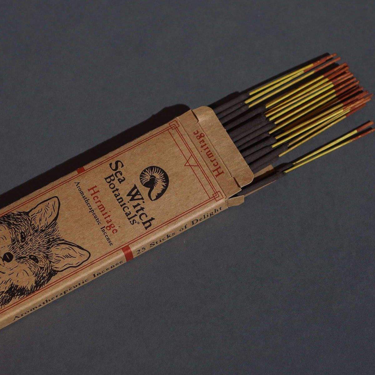 Premium Hermitage Incense Sticks - Natural Aromatherapy for Meditation, Yoga & Relaxation - Handcrafted Spiritual Gift Set for Home, Office & Sacred Spaces