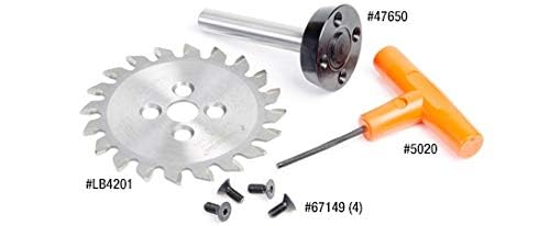 Amana Tool 48200 Carbide Tipped Plastic Trim Saw Blade with Arbor CNC System - 4