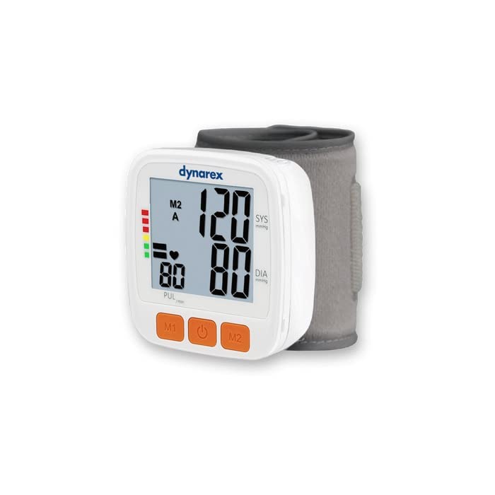 Dynarex 7096 Digital Upper Arm Blood Pressure Monitor - Accurate Automatic BP Cuff Machine for Home Use (5-Pack, White) | Ideal for Health Monitoring, Doctor's Office & Senior Care