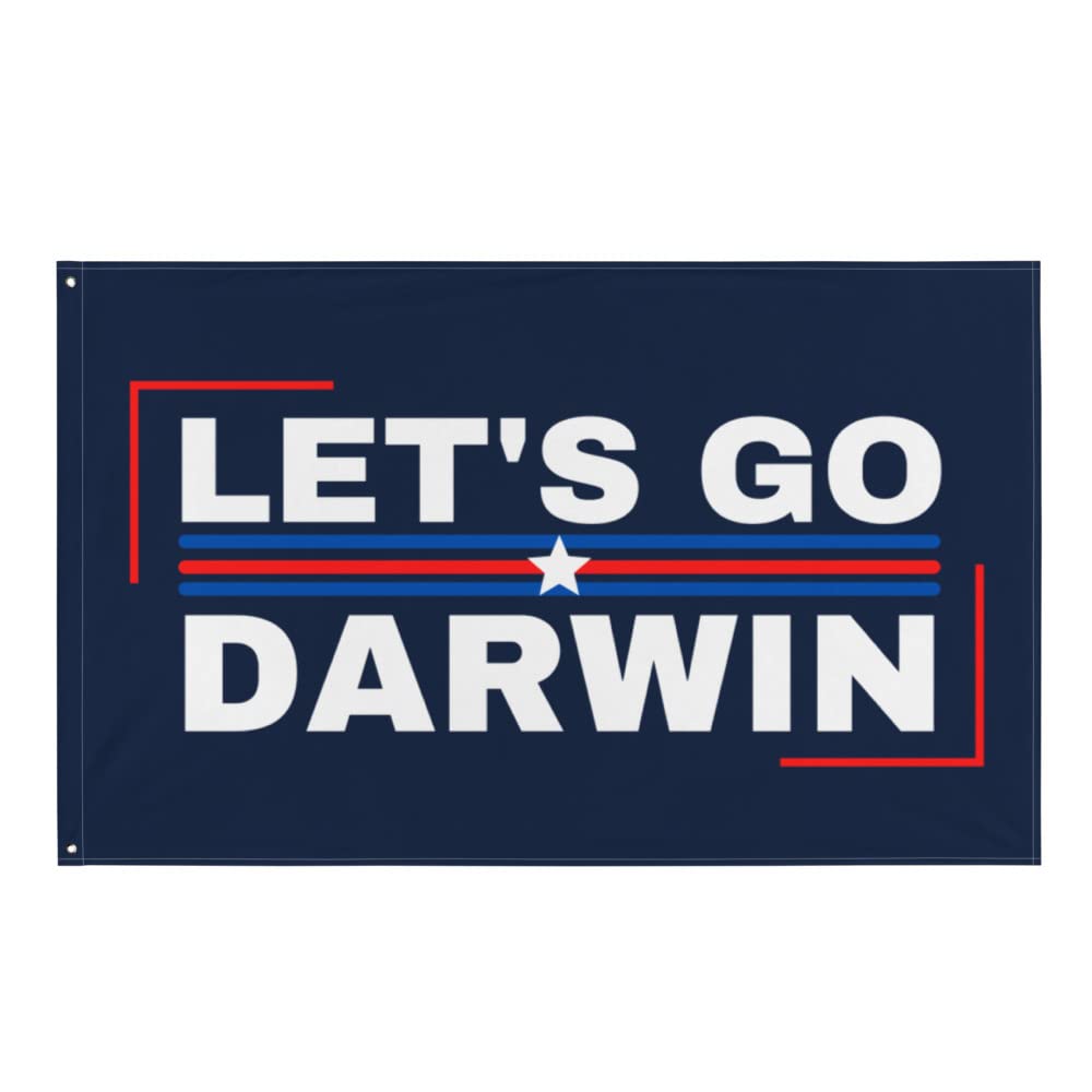 Let's Go Darwin Flag 2022 - Premium Quality Polyester Flag - Perfect for Outdoor Decor, Sporting Events & Patriotic Displays