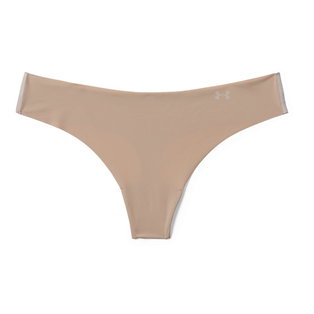 Under Armour Women's Pure Stretch Thong - Seamless Comfort Underwear for Workouts & Active Lifestyle | Moisture-Wicking & Breathable Fabric for Yoga, Running & Gym