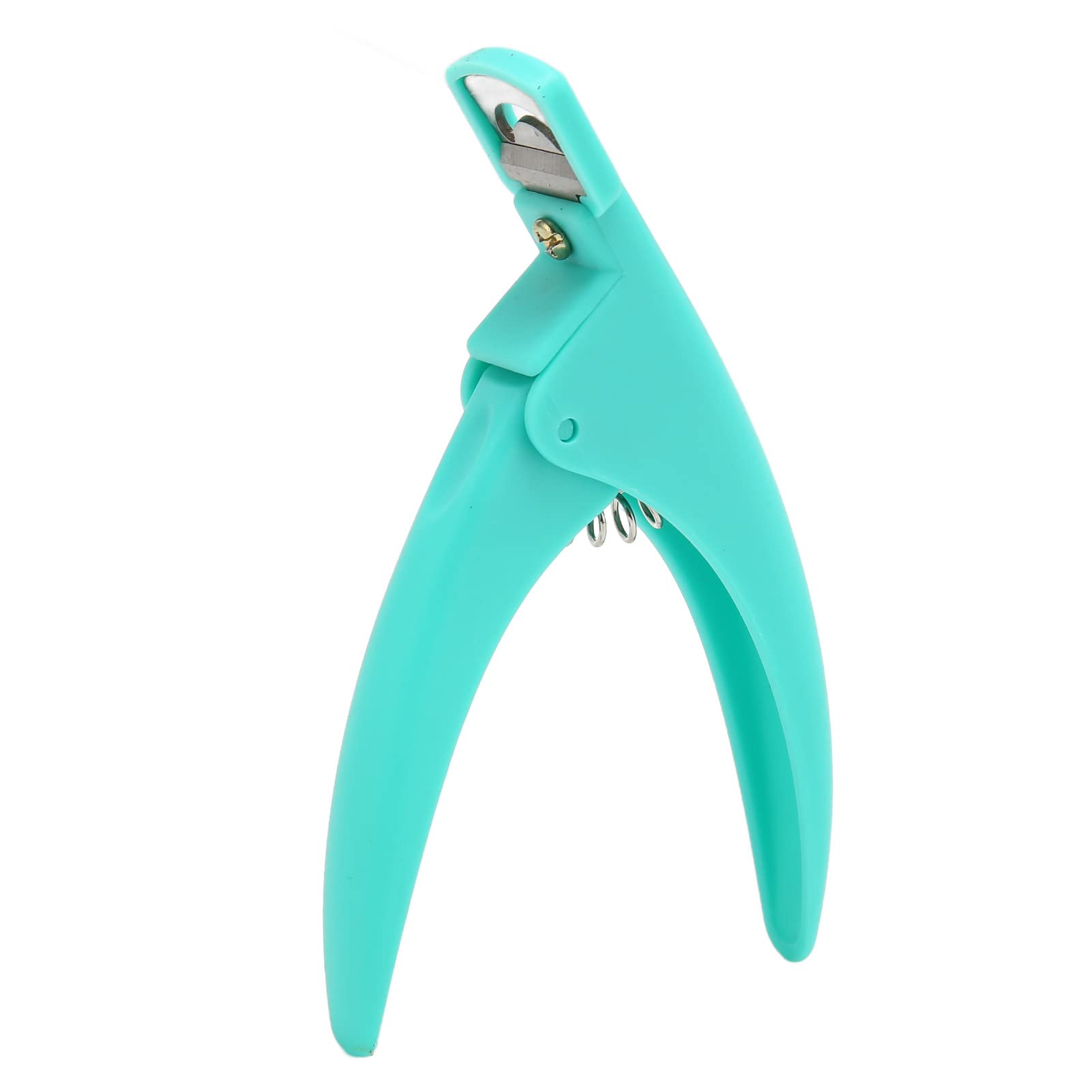 Professional Acrylic Nail Clipper & False Nail Cutter - Portable Nail Tip Trimmer for DIY Manicures, Nail Salons & Home Use (Green) | Perfect for Gel Extensions, Press-On Nails & Nail Art