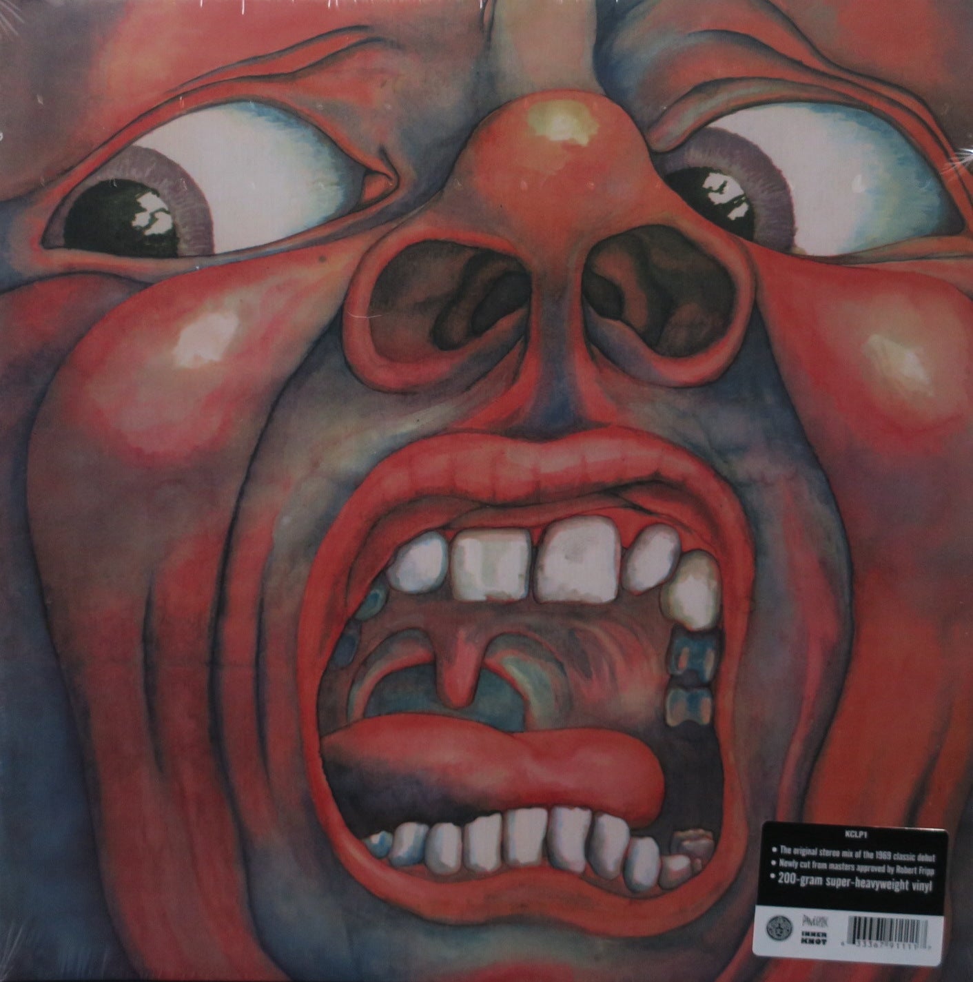 KING CRIMSON 'In The Court Of The Crimson King' 200g Vinyl LP Record - Limited Edition Audiophile Pressing for Music Collectors & Vinyl Enthusiasts - Perfect for Home Listening & Record Collection Displays