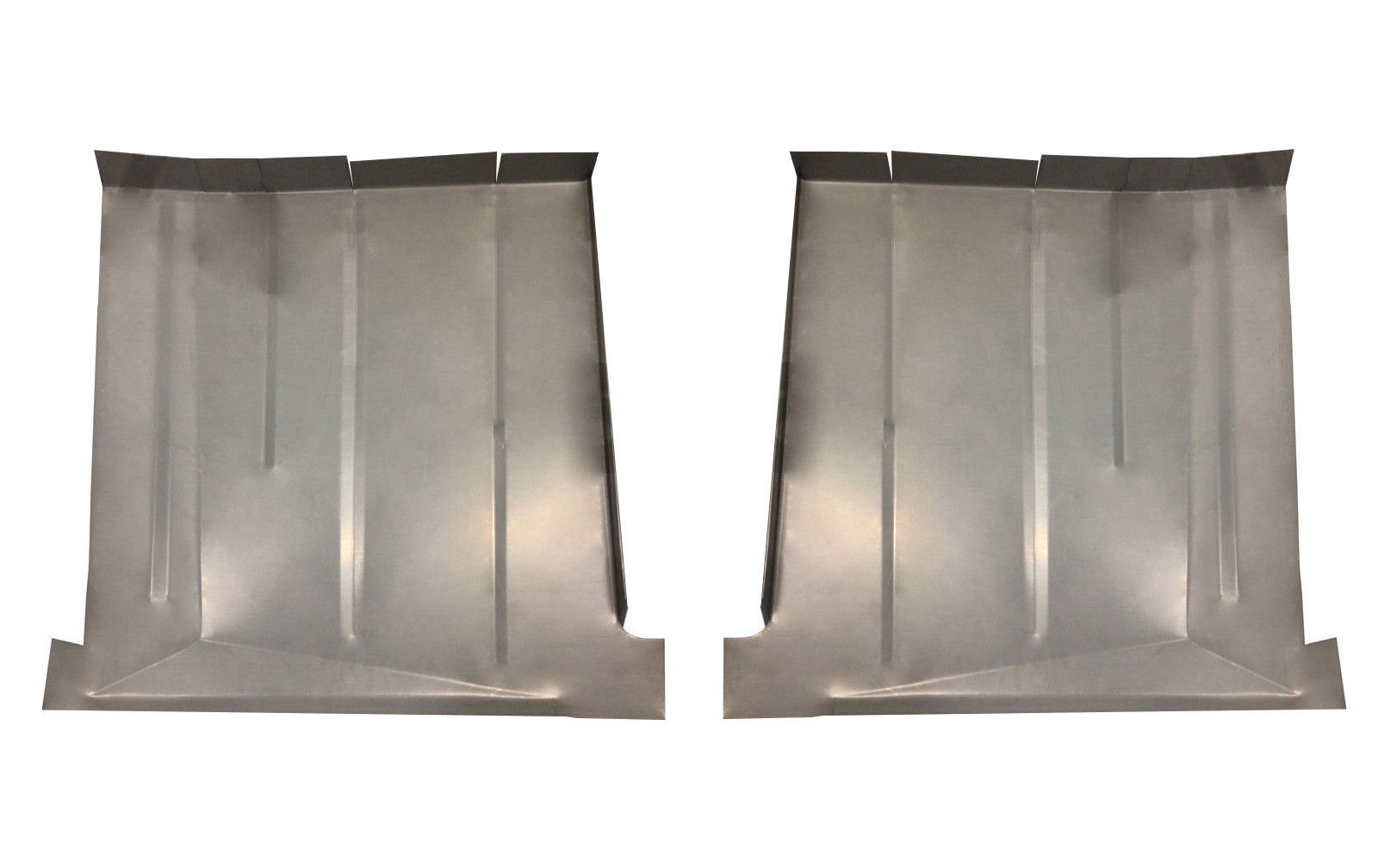 1955-1956 Ford Mercury Rear Floor Pans Replacement - Motor City Sheet Metal - Compatible with Classic Car Restoration - Perfect for DIY Auto Repair & Vintage Vehicle Projects