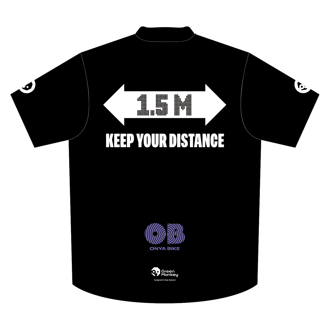 ONYA BIKE Polo Shirt for Men & Women - Breathable Quick-Dry Performance Shirt for Cycling, Golf & Outdoor Sports