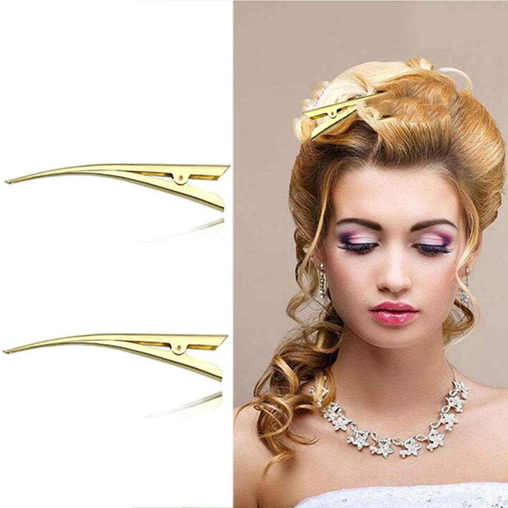 Sparkling Duck Bill Hair Clips - DIY Fashion Hair Accessories for Women & Girls | Shining Headwear for Parties, Weddings & Daily Styling