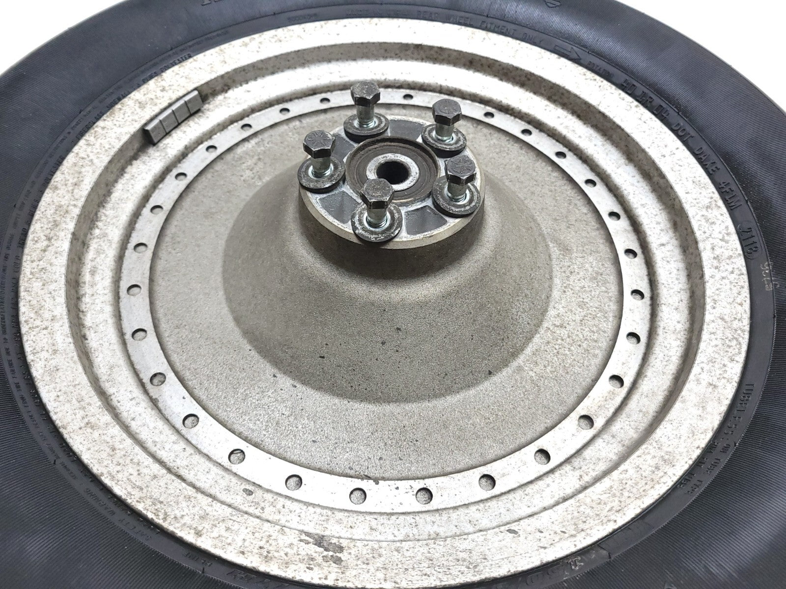 Harley Davidson Sportster 883 1200 Rear Wheel Rim & Tire 150/80B16 OEM Replacement - Perfect for Motorcycle Upgrades & Custom Builds