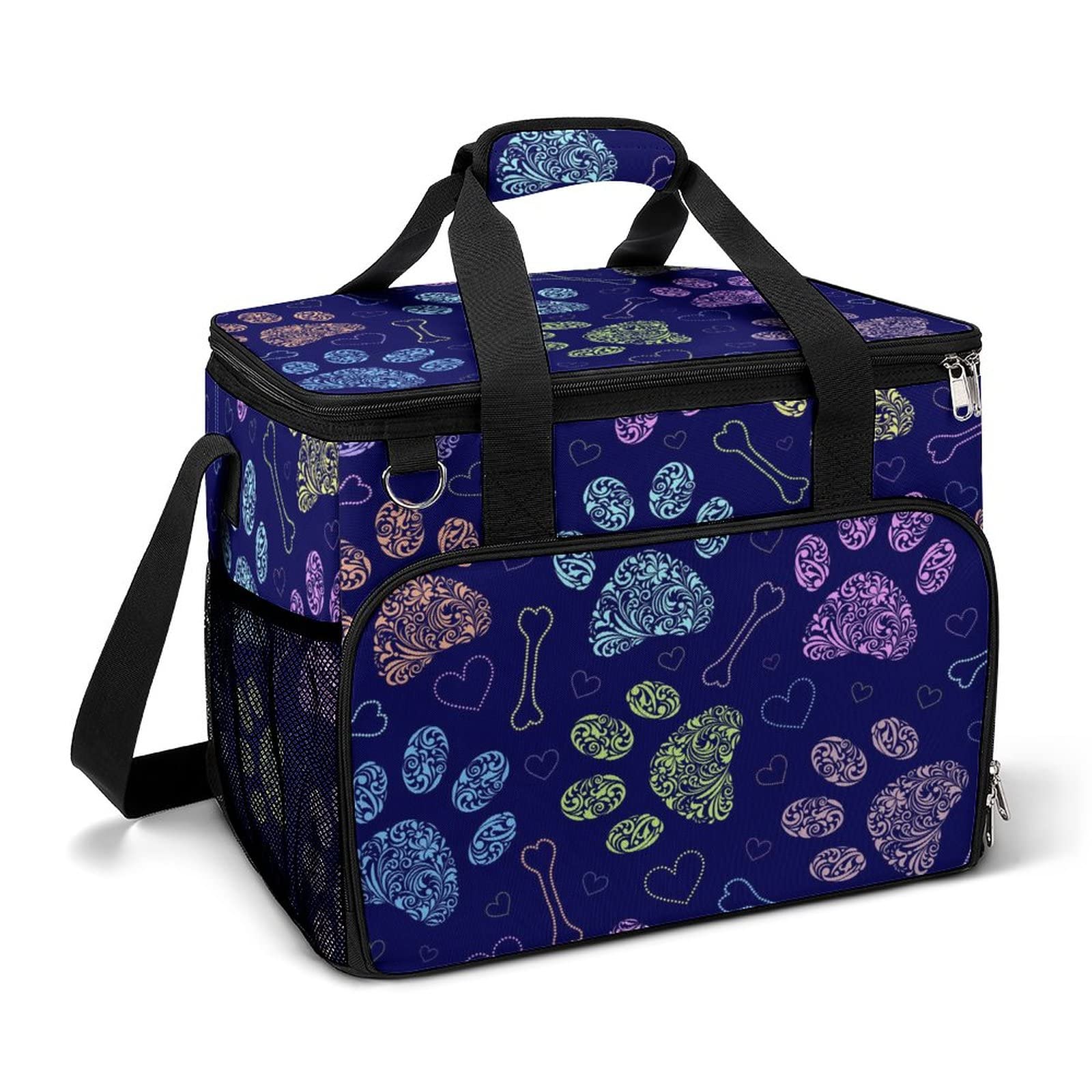 **Large Insulated Cooler Bag for Camping, Beach & Picnics - Reusable, Lightweight & Soft Lunch Cooler with Rabbit Design - Perfect for Outdoor Adventures, Travel & Daily Use**