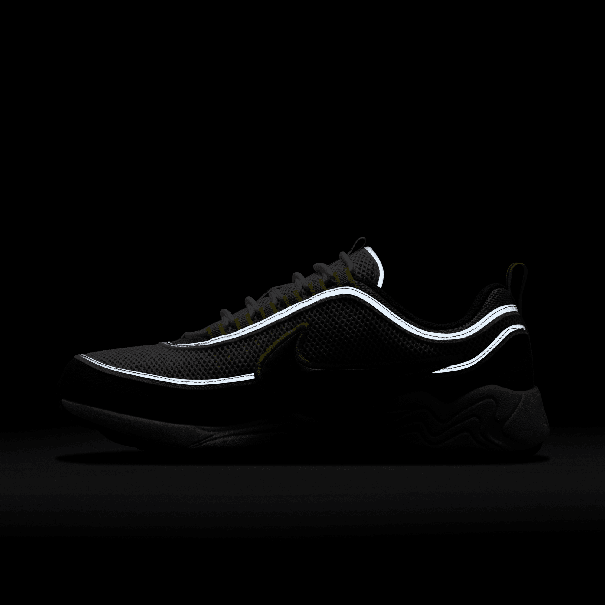 Nike Air Zoom Spiridon Running Shoes - Deep Royal Blue / Metallic Silver - Lightweight Cushioned Sneakers for Men's Jogging & Gym Workouts