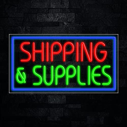 Custom LED Neon Sign for Shipping & Supplies - 33