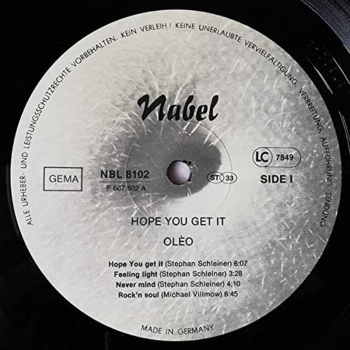 Oleo Vinyl Record - Perfect for Jazz Lovers & Collectors