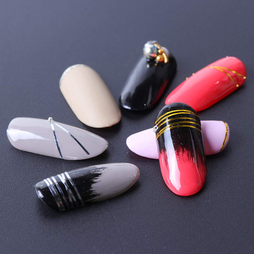 Artdone Professional Nail Art Brush Set - 10-Piece Nail Dotting Tools, Striping Brushes, Dust Brush & Drawing Pen for Salon & DIY Nail Designs | Perfect for Gel, Acrylic & Nail Art Enthusiasts