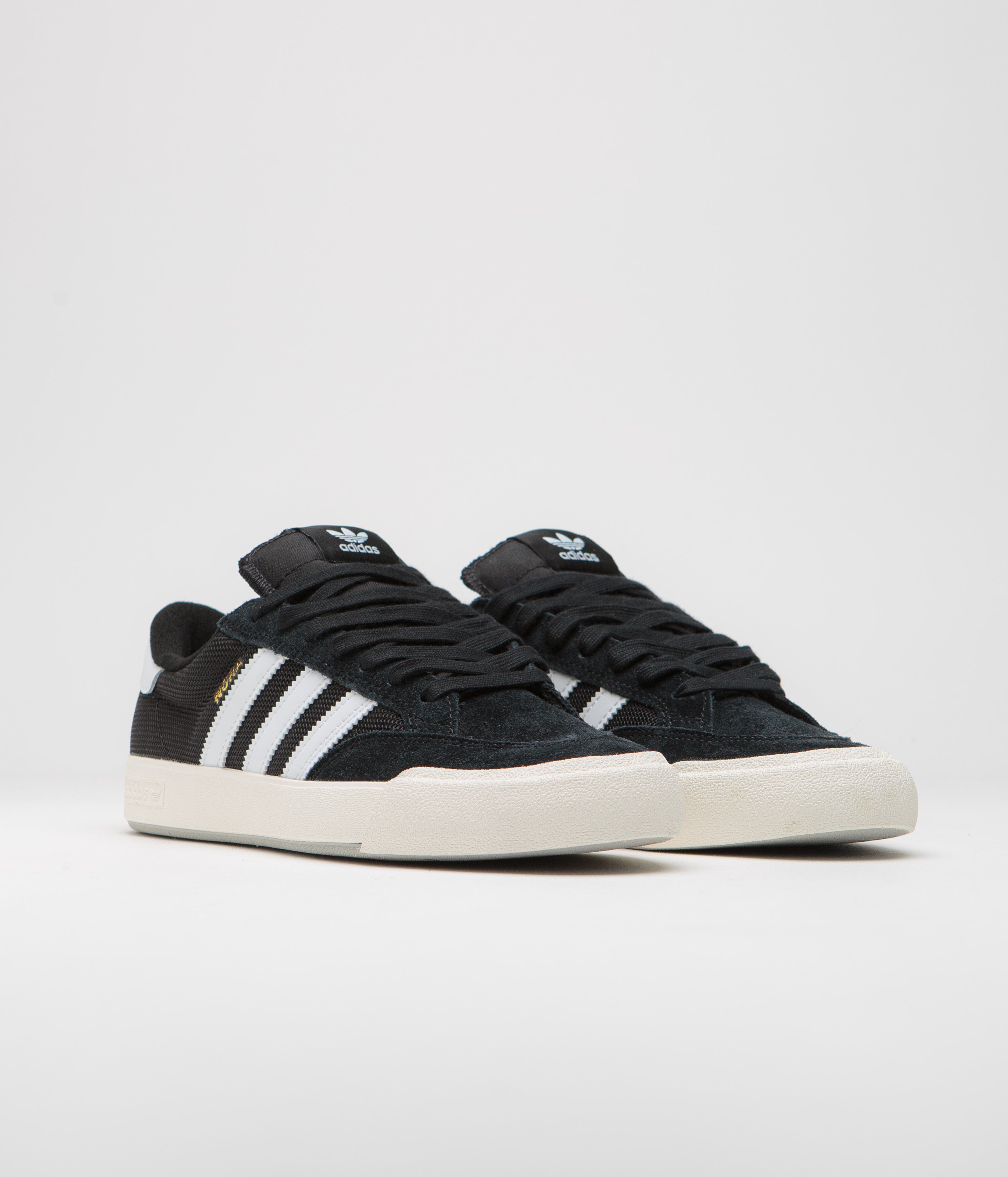 Adidas Nora Women's Running Shoes - Core Black / FTWR White / Grey Two - Lightweight & Comfortable for Jogging, Gym & Daily Wear