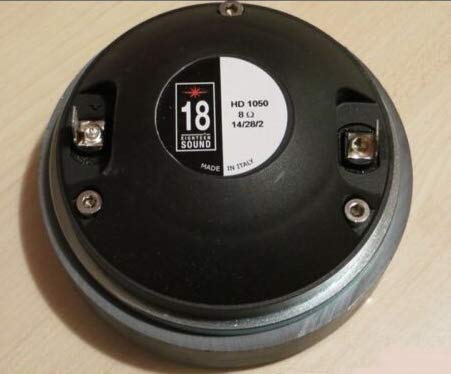 18 Sound HD 1050 High Performance Professional Audio Driver - Perfect for Studio Monitors, PA Systems & Live Sound Reinforcement