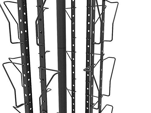 FixtureDisplays® 16-Pocket Adjustable Spinning Display Rack for Greeting Cards, Postcards & Holiday Merchandise (4.5-9.9