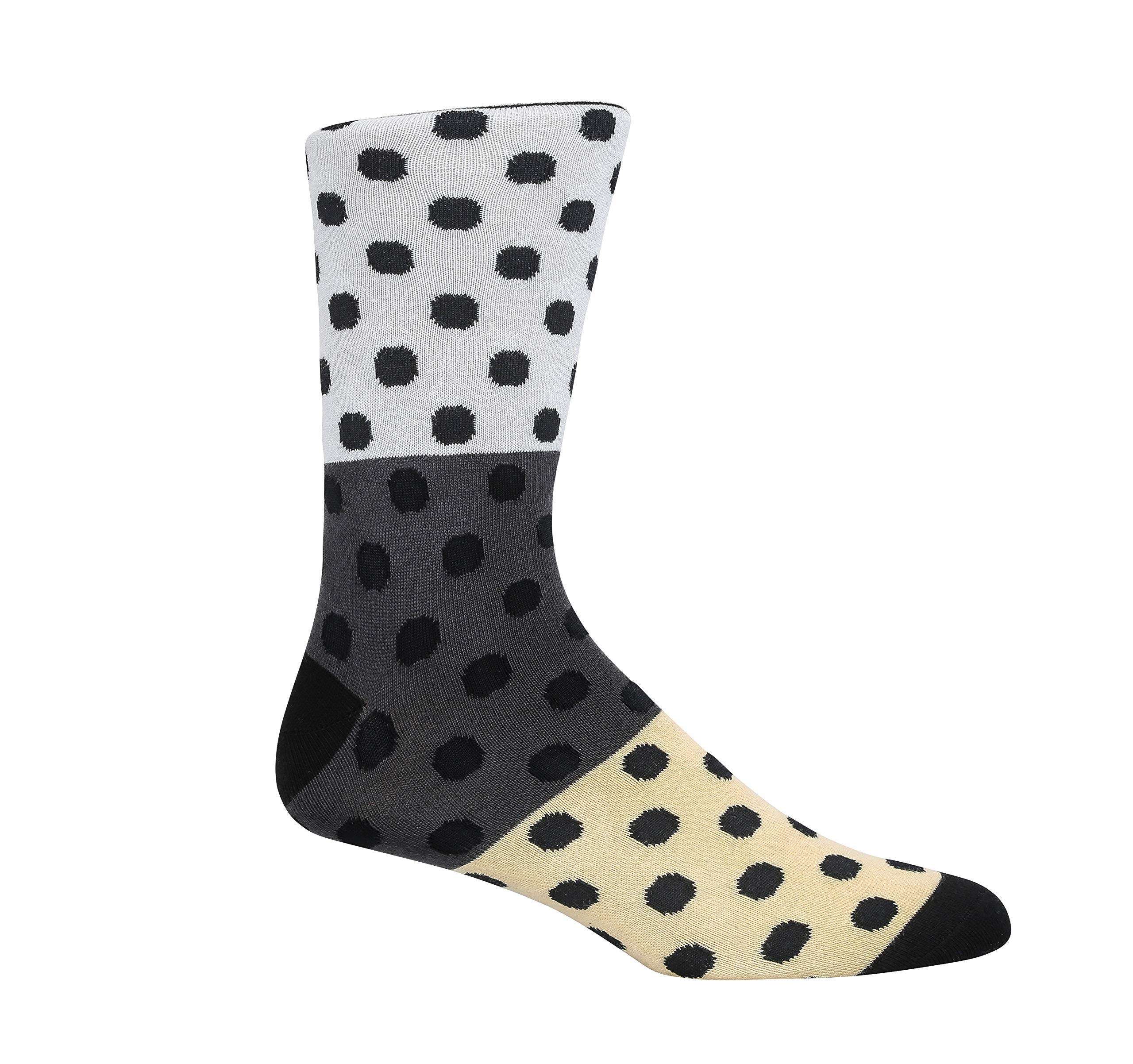 Stylish THREADJAR Men's Dress Socks - Colorful, Unique & Comfortable Designer Socks for Work, Office & Formal Occasions