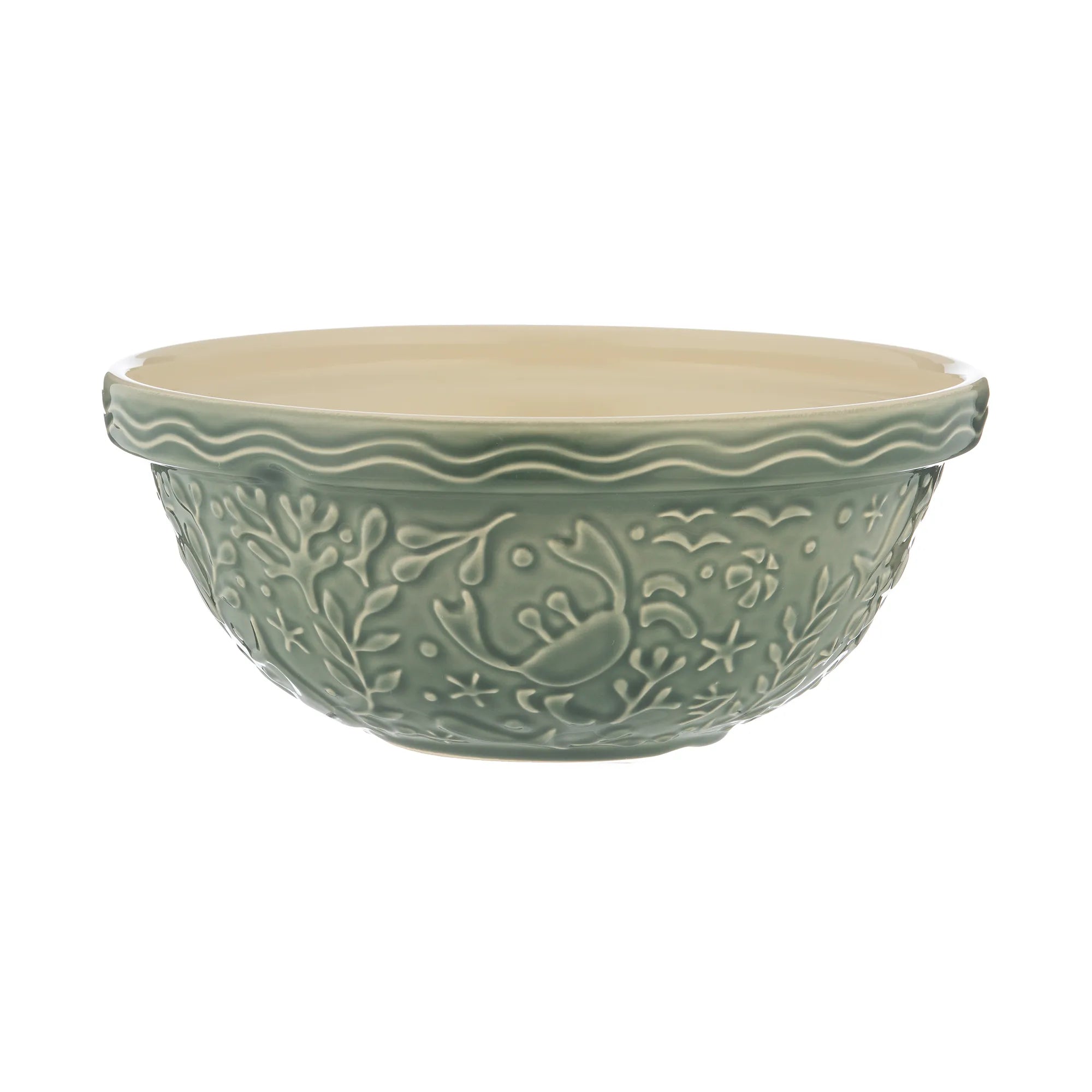 Mason Cash Mixing Bowl Set - Durable Ceramic Mixing Bowls for Baking, Cooking & Food Prep - Nautical Design - Perfect for Home Kitchen, Restaurants & Baking Enthusiasts
