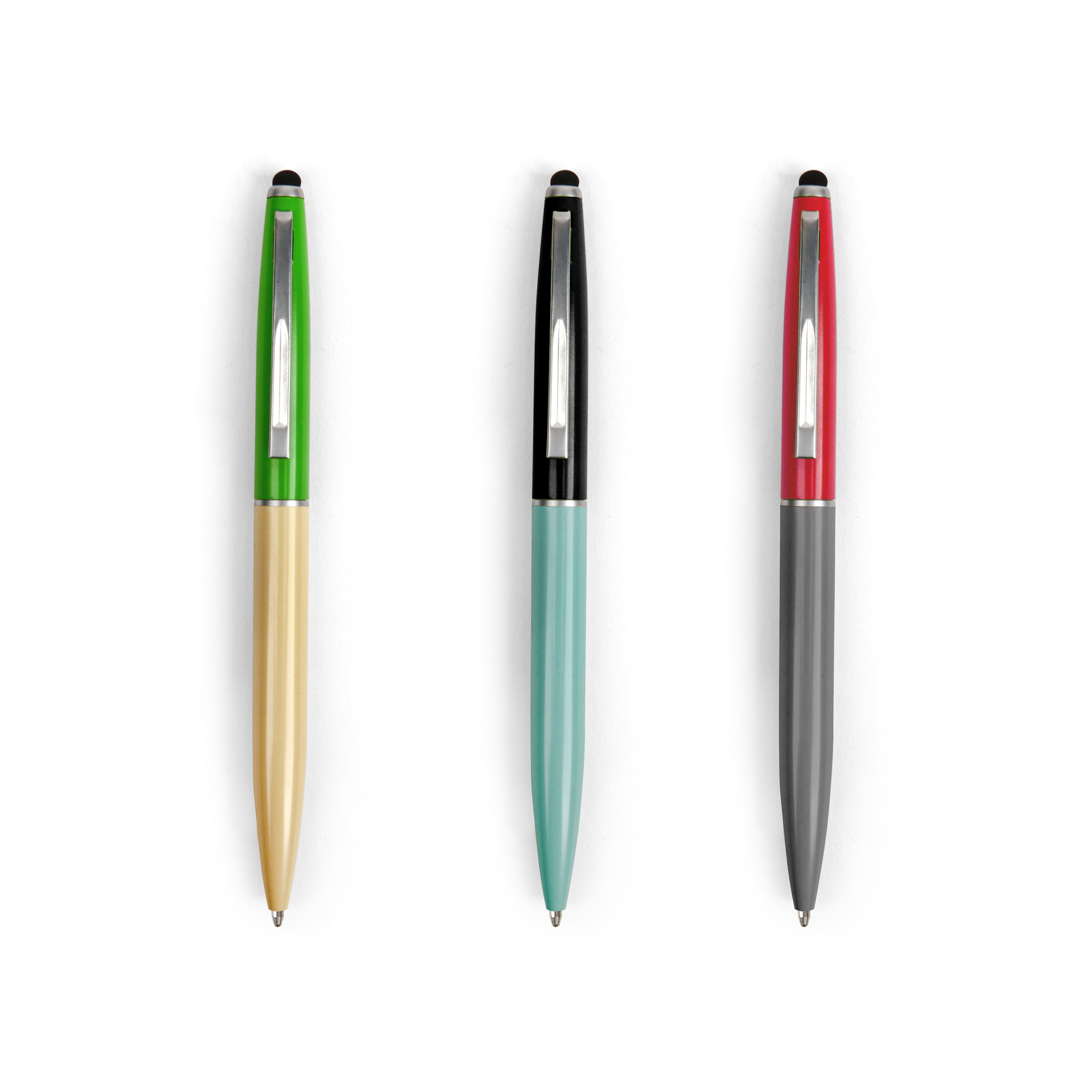 Vintage Stylus Pens for Touch Screens - Compatible with iPhone, iPad, Android - Digital Art, Note Taking & Signature Signing (2 Pack) - Perfect for Artists, Students & Professionals