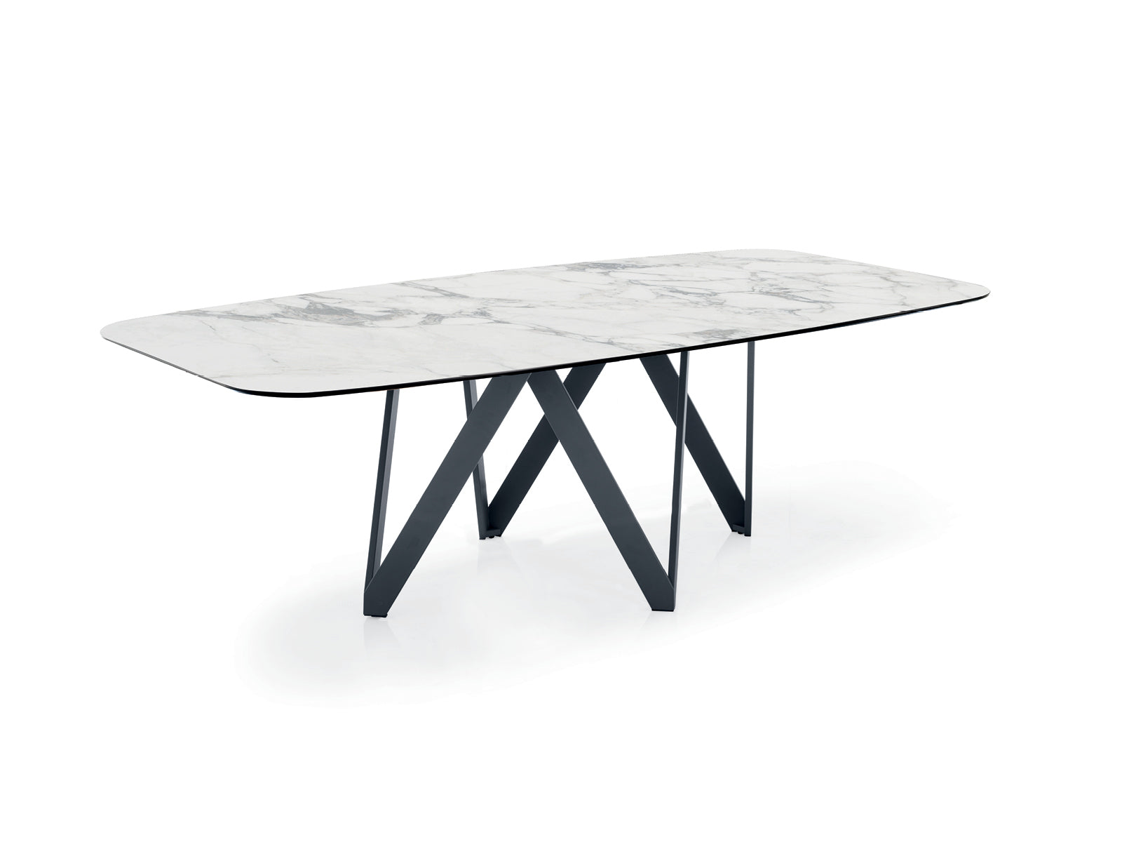 Cartesio Table - Modern & Stylish Dining Table for Home & Office | Perfect for Dining Rooms, Kitchens, and Workspaces