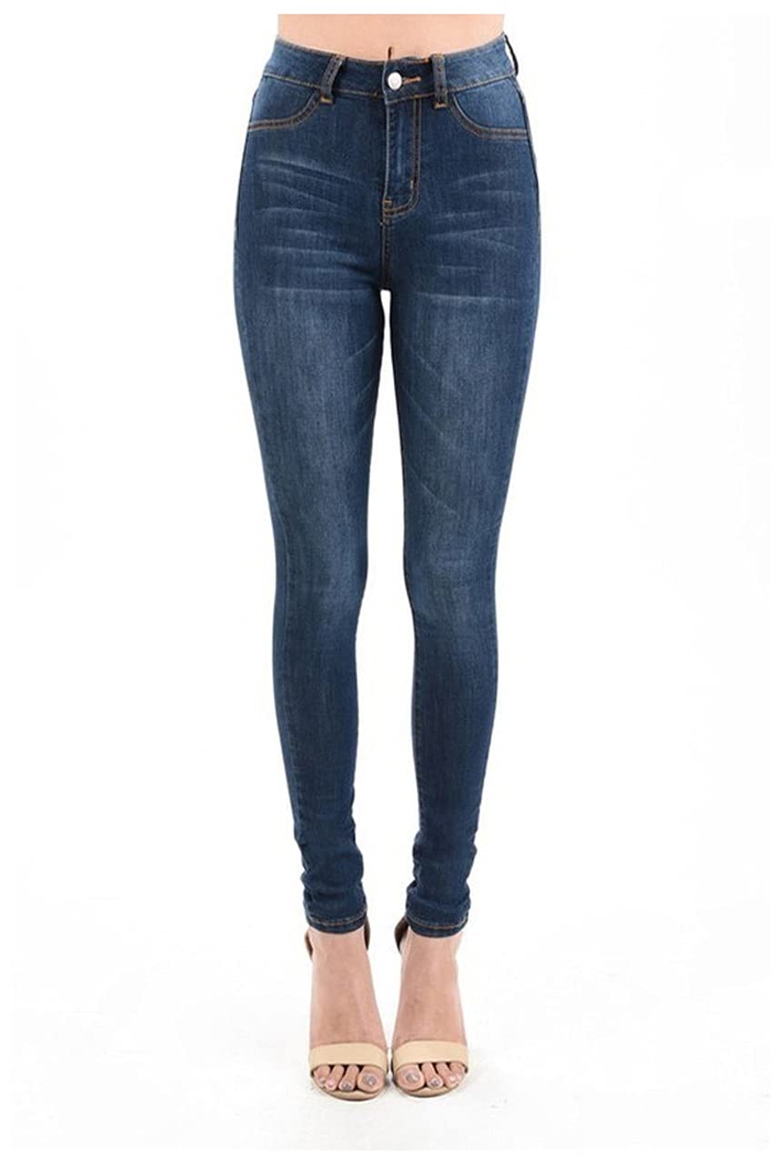 Women's Skinny Jeans - High Waist Stretch Denim Pants for Casual & Work Wear | Comfortable Slim Fit Trousers for Everyday Style