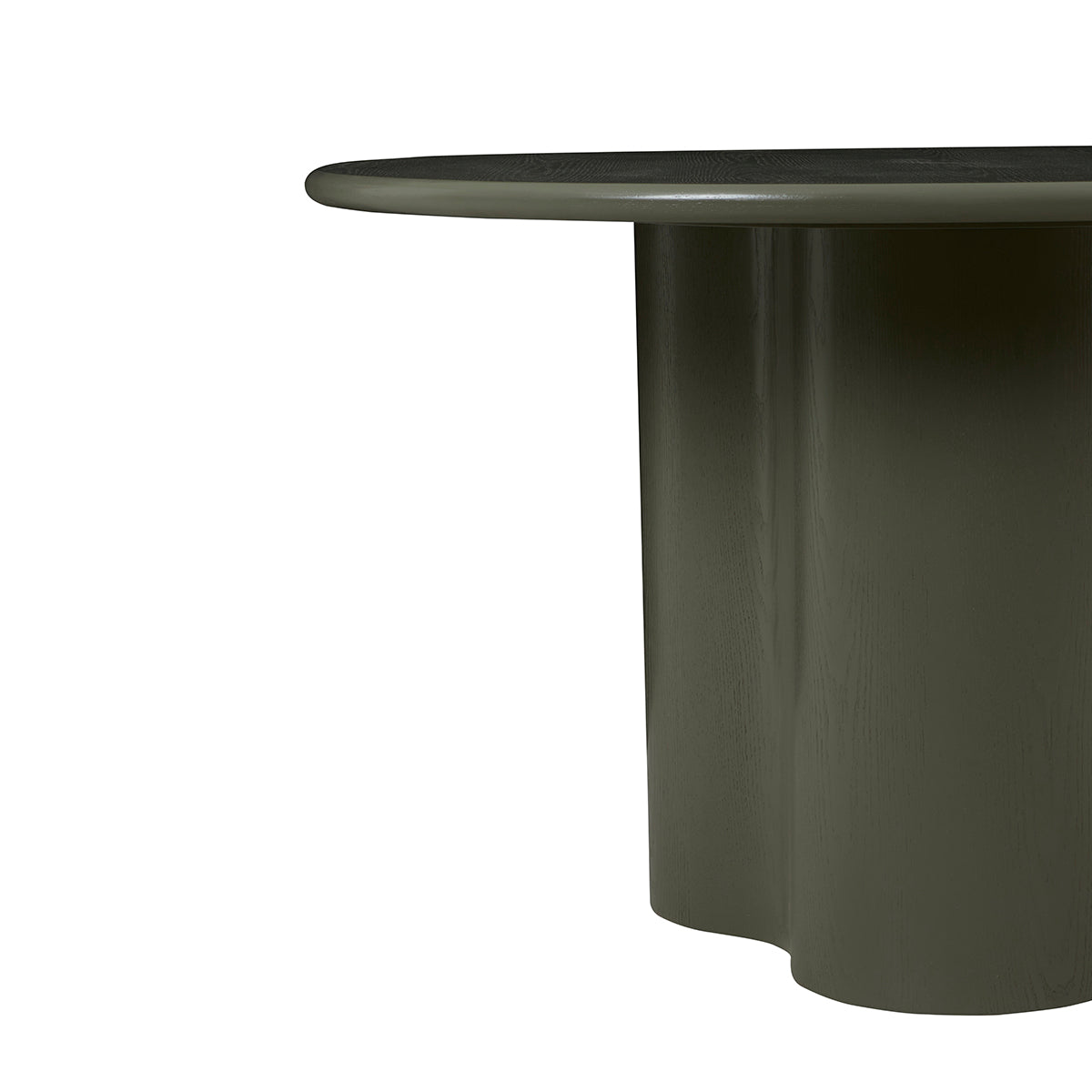 Artie Wave Modern Dining Table - Elegant Wooden Kitchen Table for 6 - Perfect for Family Dinners & Entertaining Guests