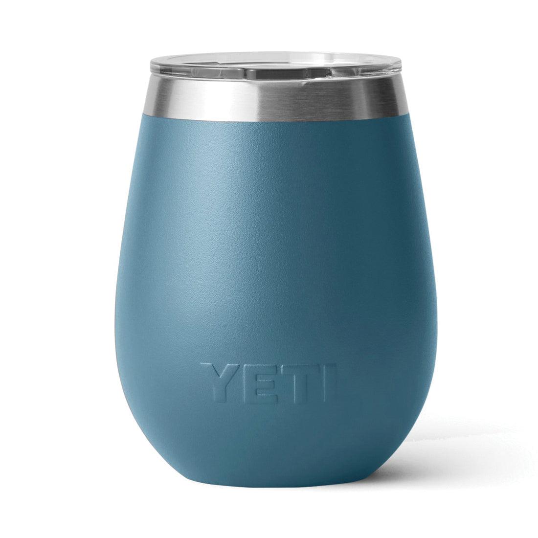 Rambler® 10 oz Wine Tumbler with Magslider™ Lid - Nordic Blue | Insulated Stainless Steel Cup for Wine, Cocktails & Beverages | Perfect for Home, Office, Travel & Outdoor Use
