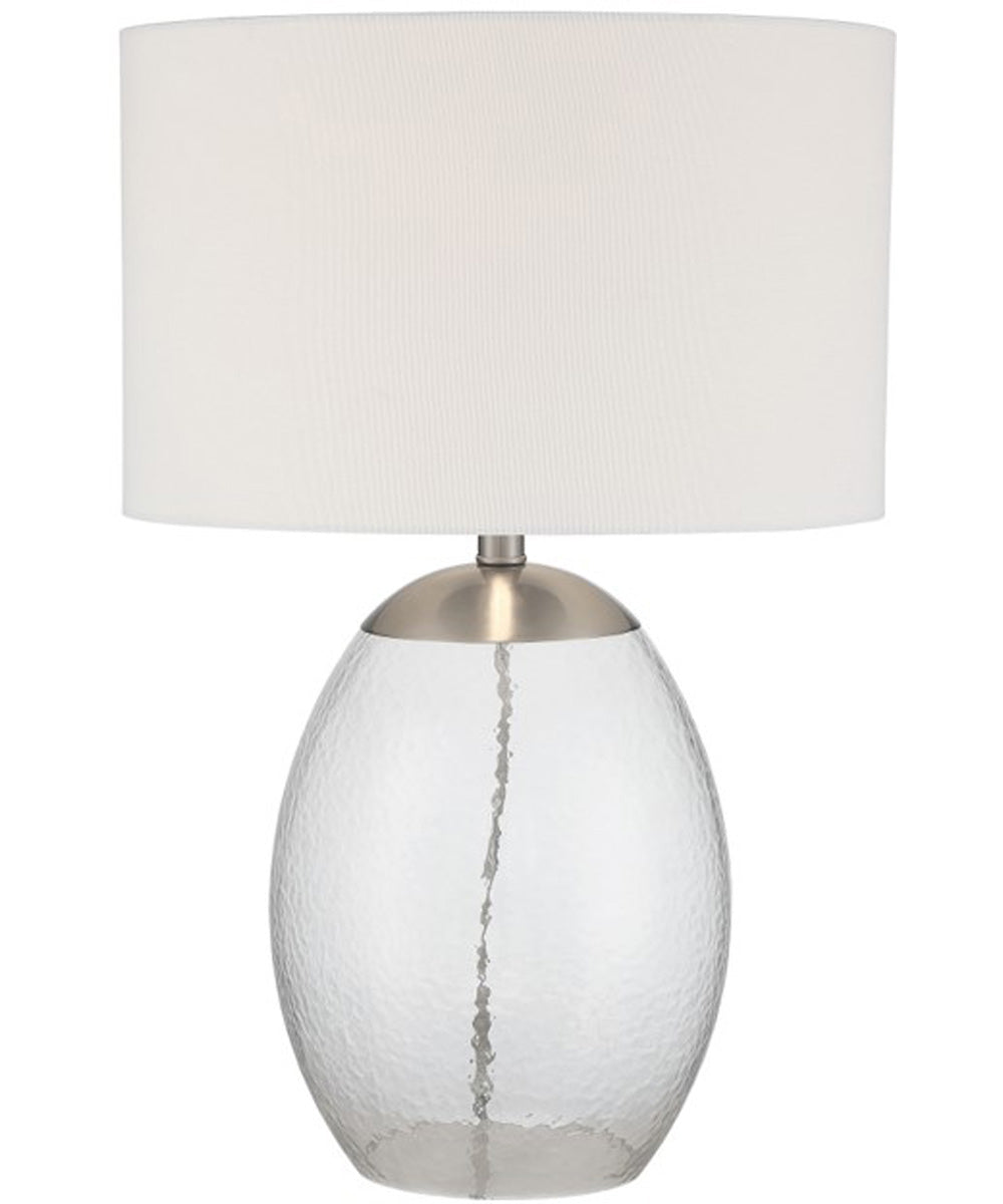 1 Light Table Lamp in Satin Brass Finish - Modern Bedside & Desk Lighting for Home Office, Living Room, and Dorm Decor