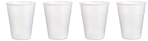 Boardwalk TRANSCUP16CT 16oz Translucent Plastic Cold Cups - Case of 1000 (4-Pack) | Perfect for Parties, Restaurants & Outdoor Events