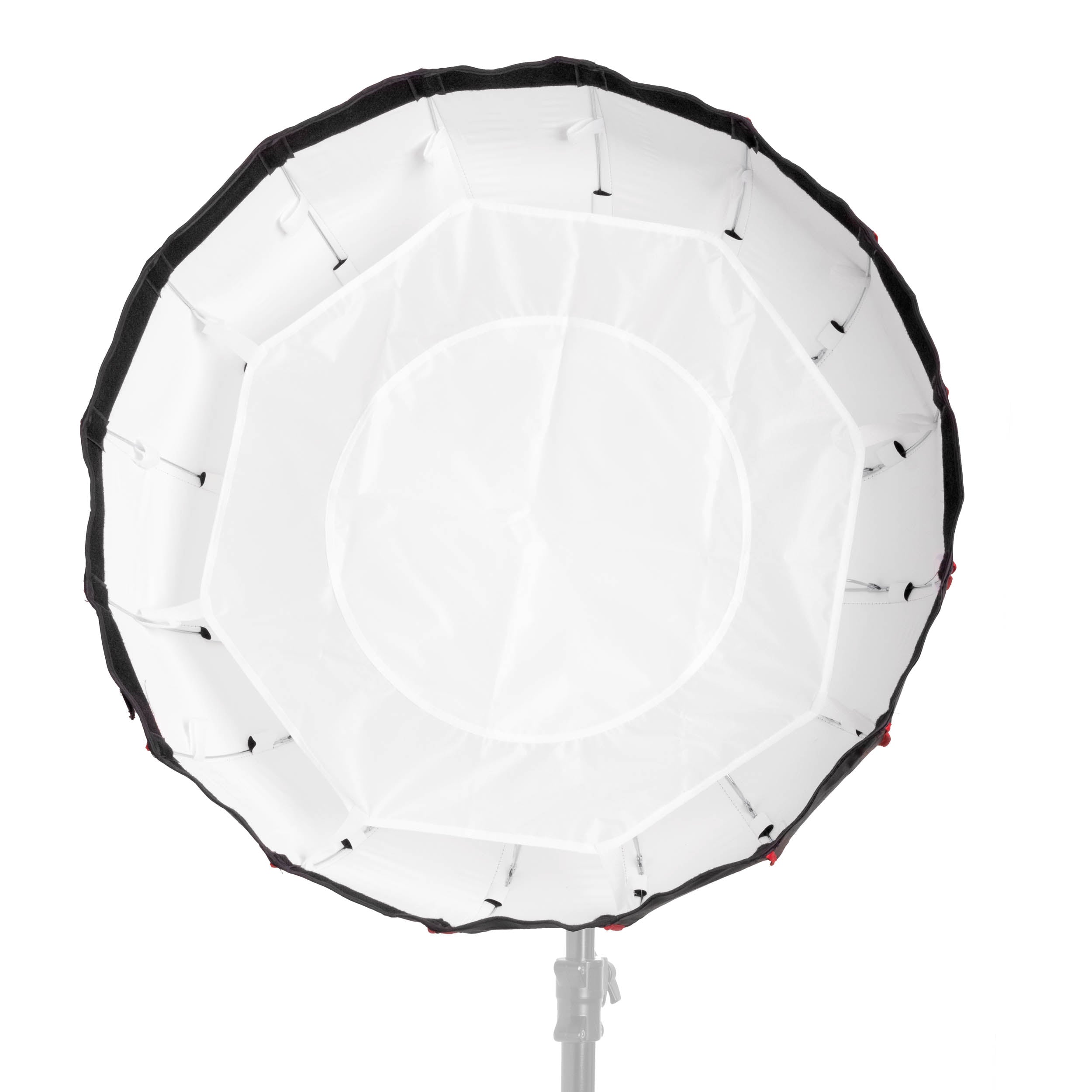 65cm Large Parabolic Softbox for Photography - Easy Open Design, Professional Studio Lighting for Portraits, Product Shoots & YouTube Videos