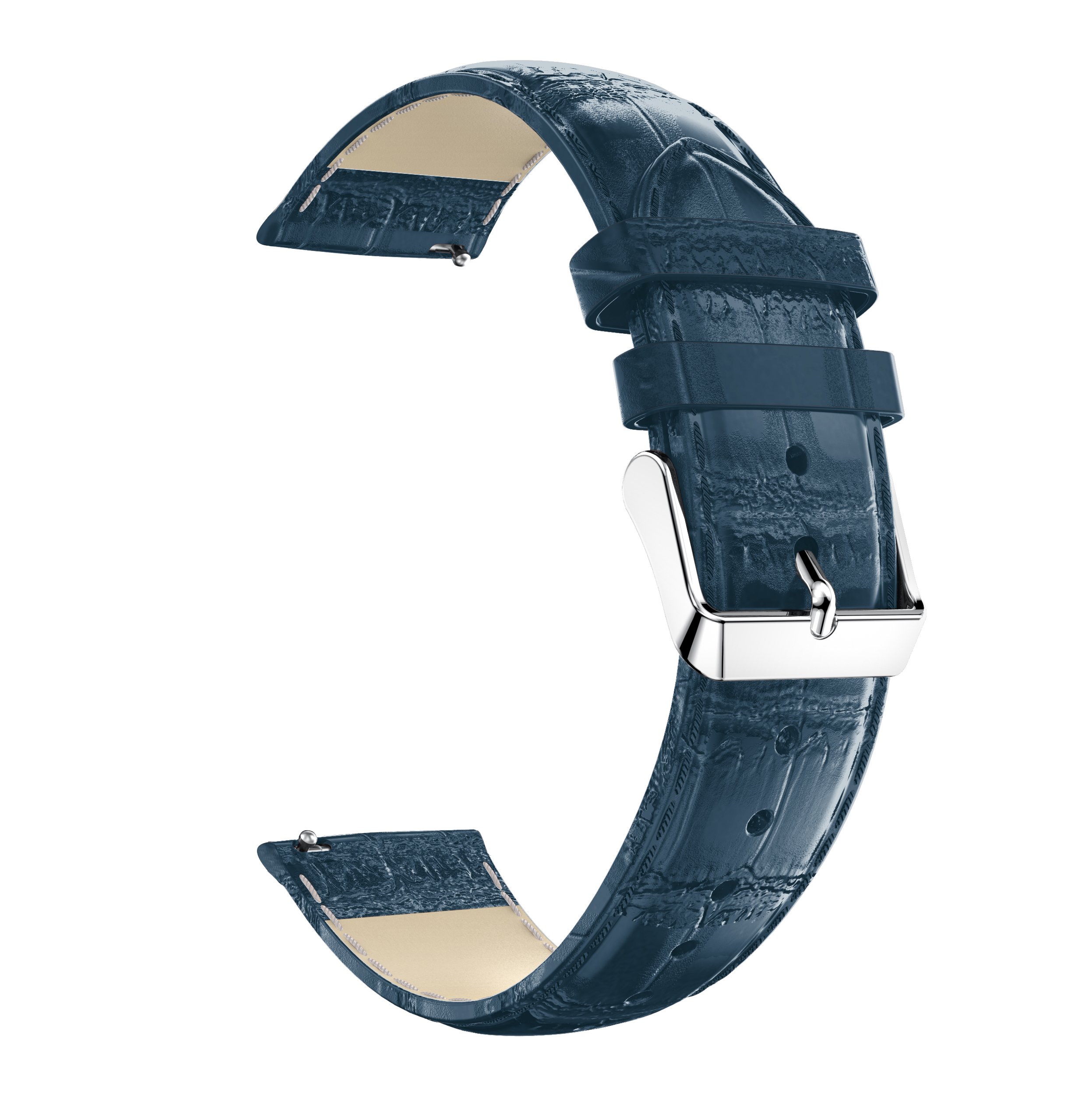Premium 20mm Leather Watch Band for Samsung Galaxy Watch Active (40mm) & Galaxy Watch (42mm) - Quick Release Strap, Comfortable Wristband Replacement - Perfect for Workouts, Office & Everyday Wear
