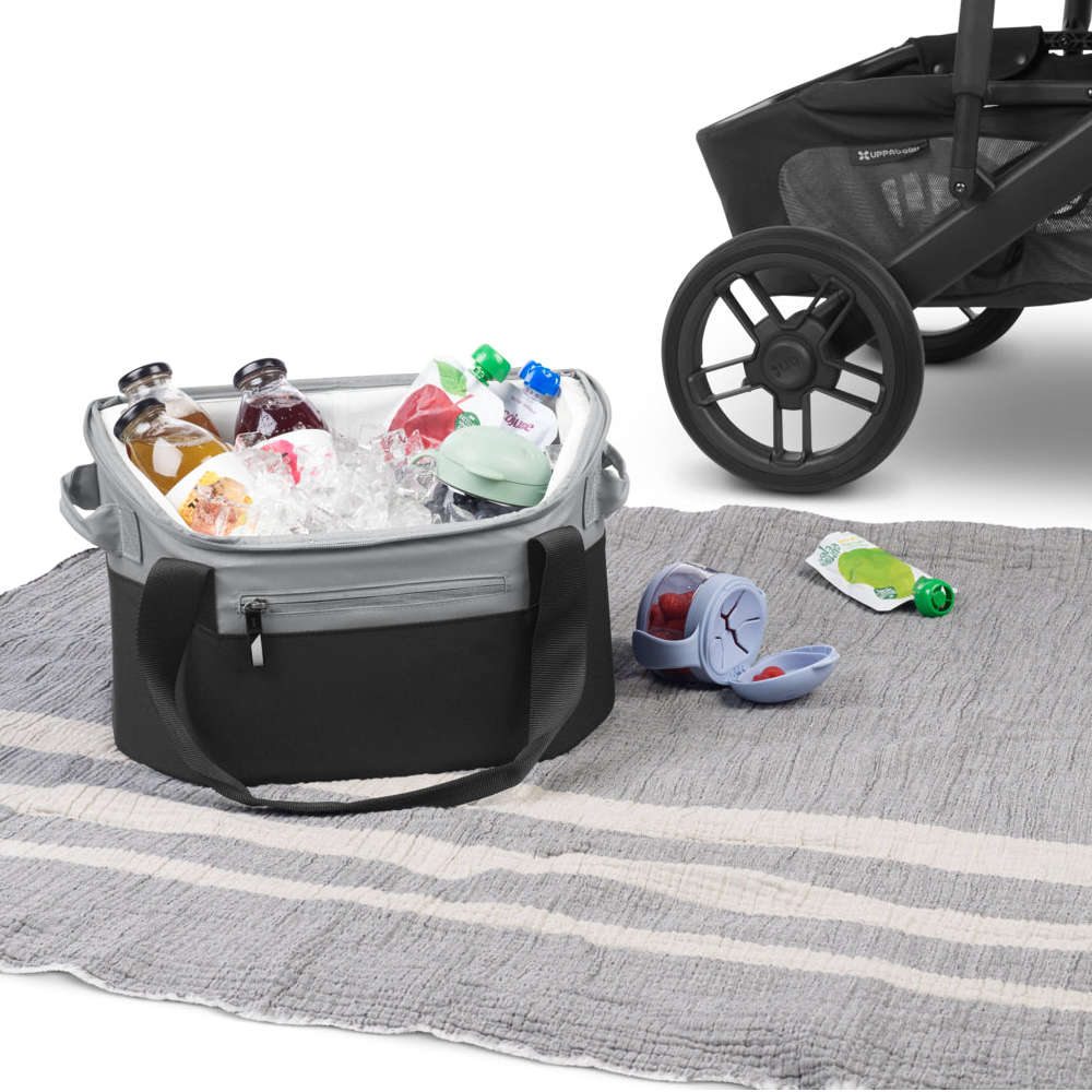 UPPAbaby Bevvy Stroller Basket Cooler - Insulated Stroller Organizer for Baby Essentials | Perfect for Park Outings, Beach Trips & Shopping