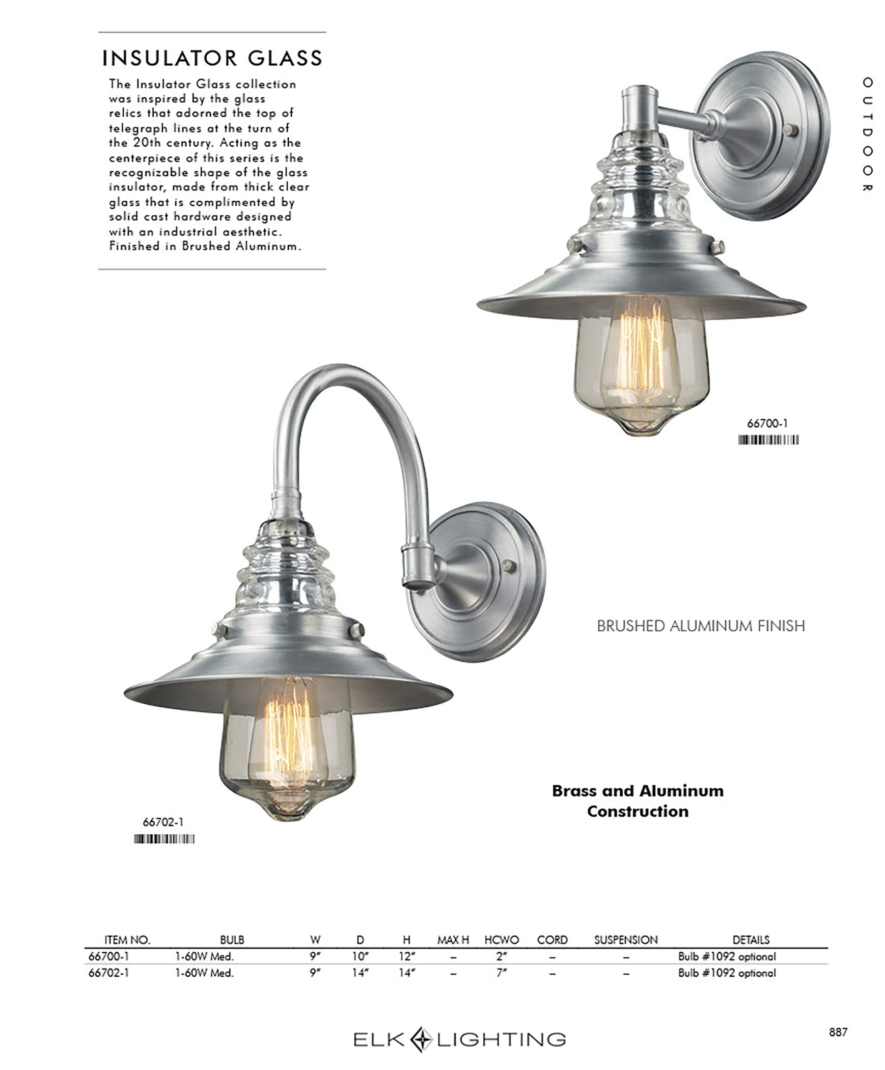 Elk Lighting 66843-1 Bronze Ceiling Pendant Light Fixture - Perfect for Dining Room, Kitchen Island, or Entryway Lighting