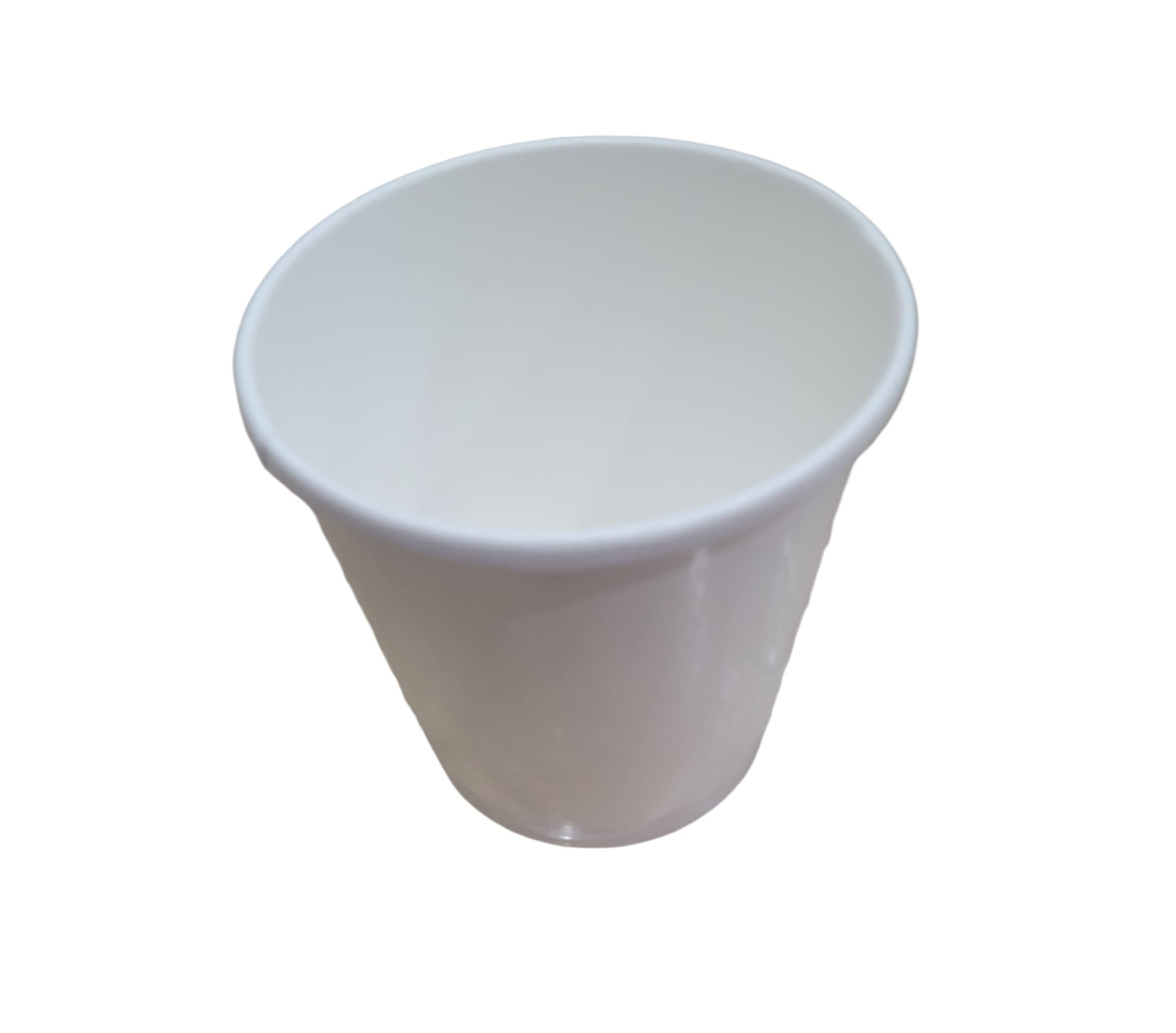 16 oz Disposable Paper Food Containers with Vented Lids - 50 Pack (50 Cups + 50 Lids) - White - Perfect for Soup, Ice Cream, Takeout, Catering, and Restaurant Use