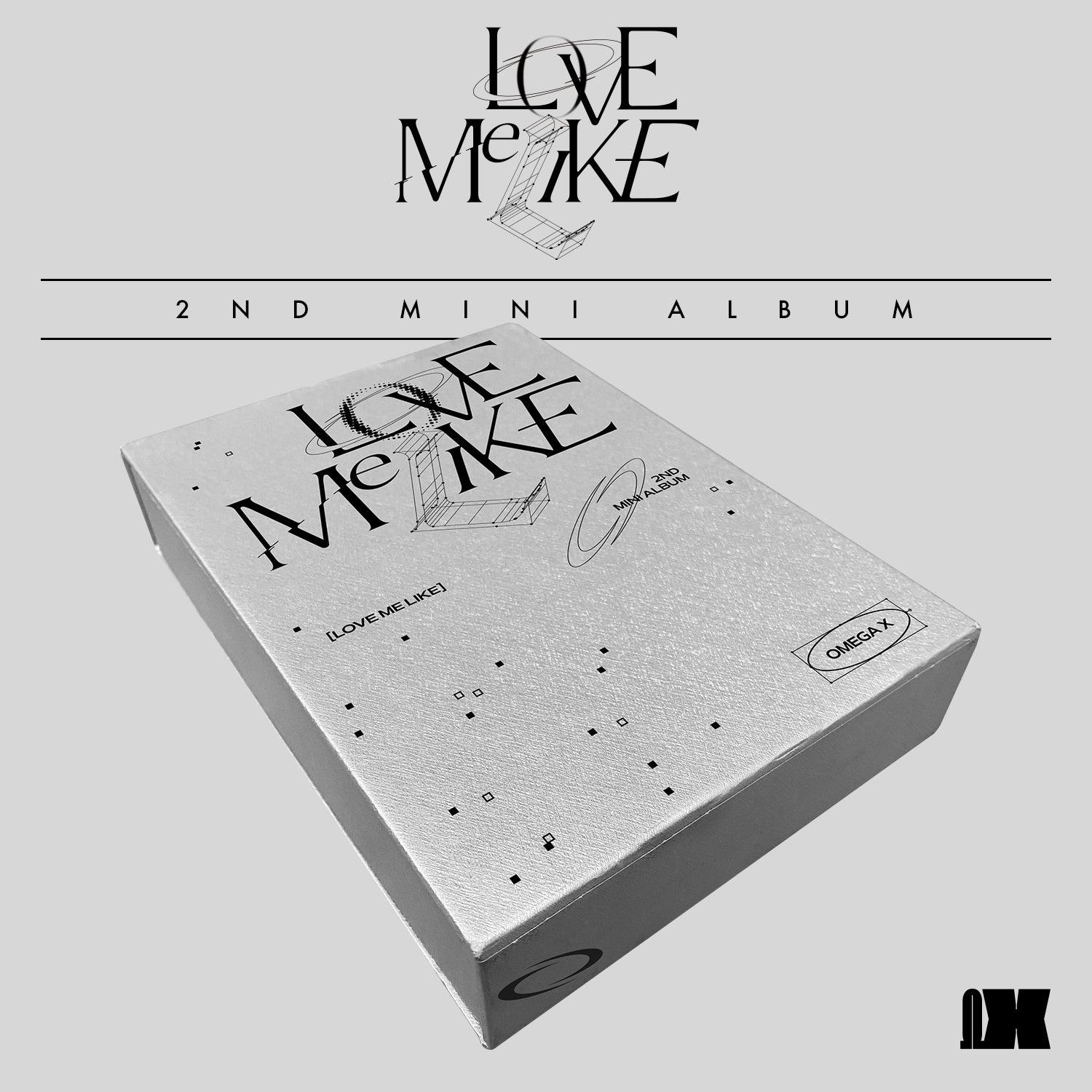 OMEGA X 2ND MINI ALBUM 'LOVE ME LIKE' - K-Pop Music CD with Photobook & Poster - Perfect for K-Pop Fans, Collectors and Gift Giving
