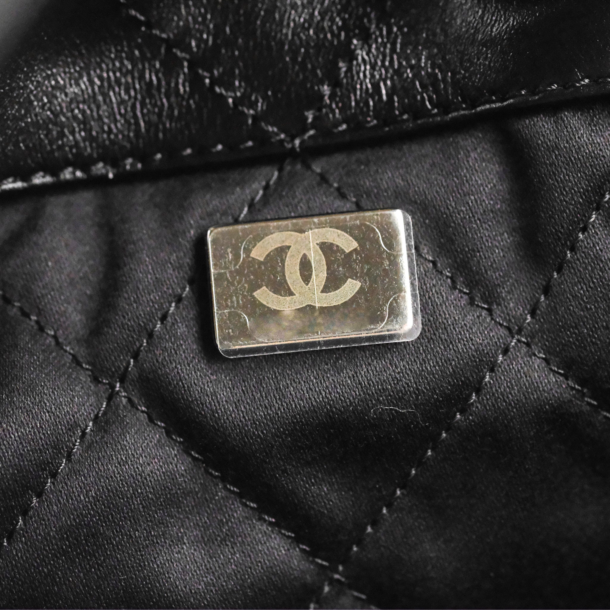 Chanel 22 Medium Shiny Calfskin Quilted Backpack Black | Luxury Designer Handbag for Women | Perfect for Work, Travel & Everyday Use