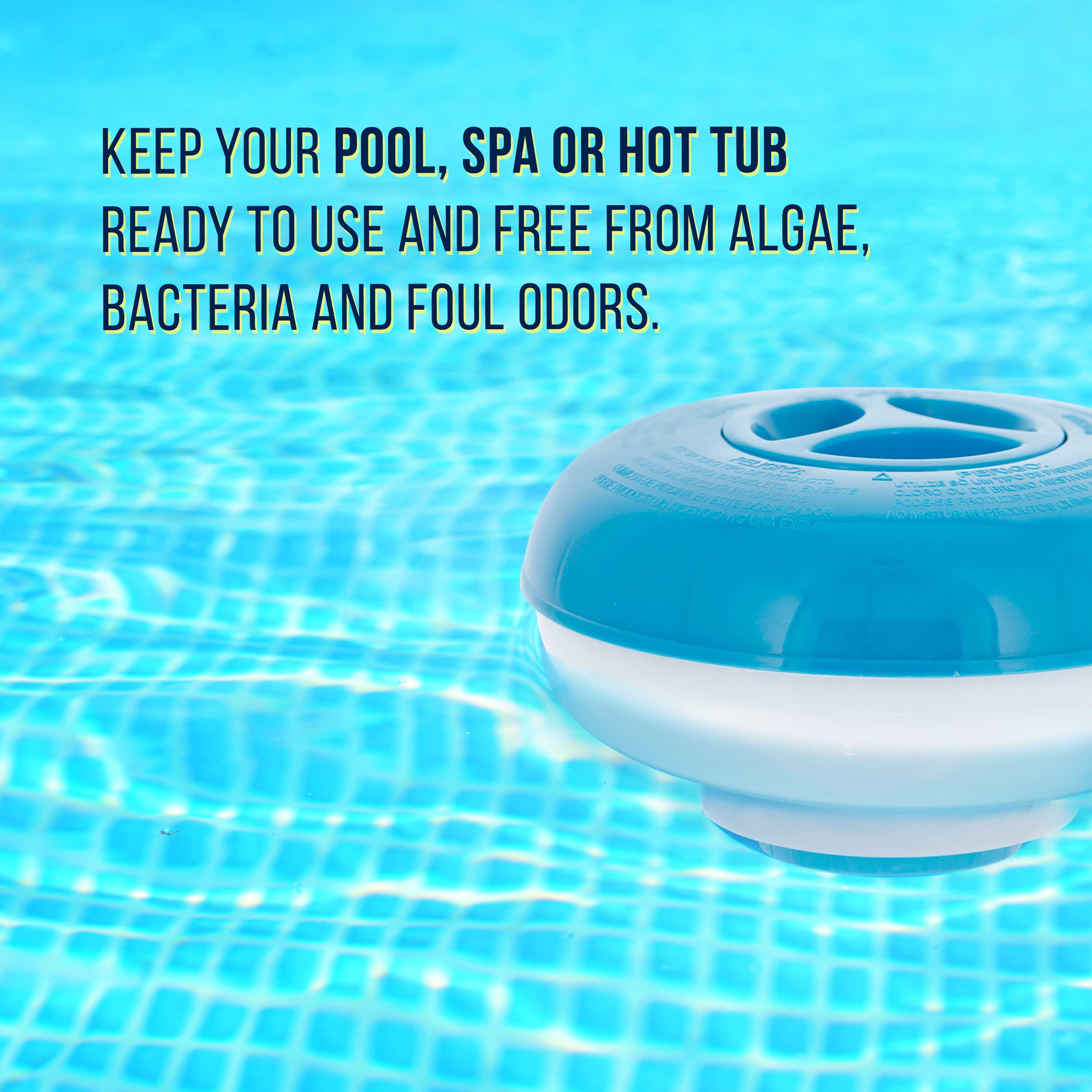 U.S. Pool Supply® Floating Chlorine & Bromine Dispenser - 5