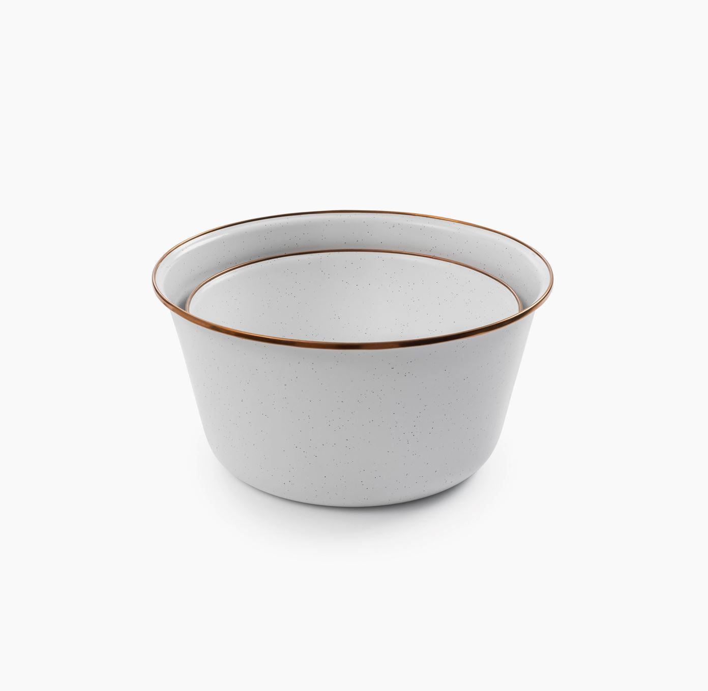 Premium Enamel Mixing Bowl Set - 3-Piece Stainless Steel Kitchen Mixing Bowls for Baking, Cooking & Food Prep - Durable & Lightweight for Home & Professional Use
