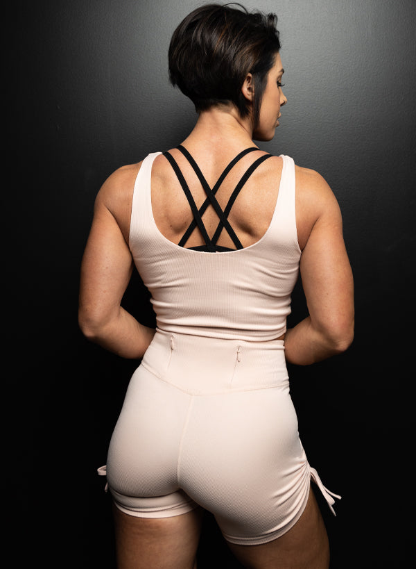 Stylish Ribbed Tank Top in Pink - Perfect for Casual Wear, Gym, and Summer Outfits